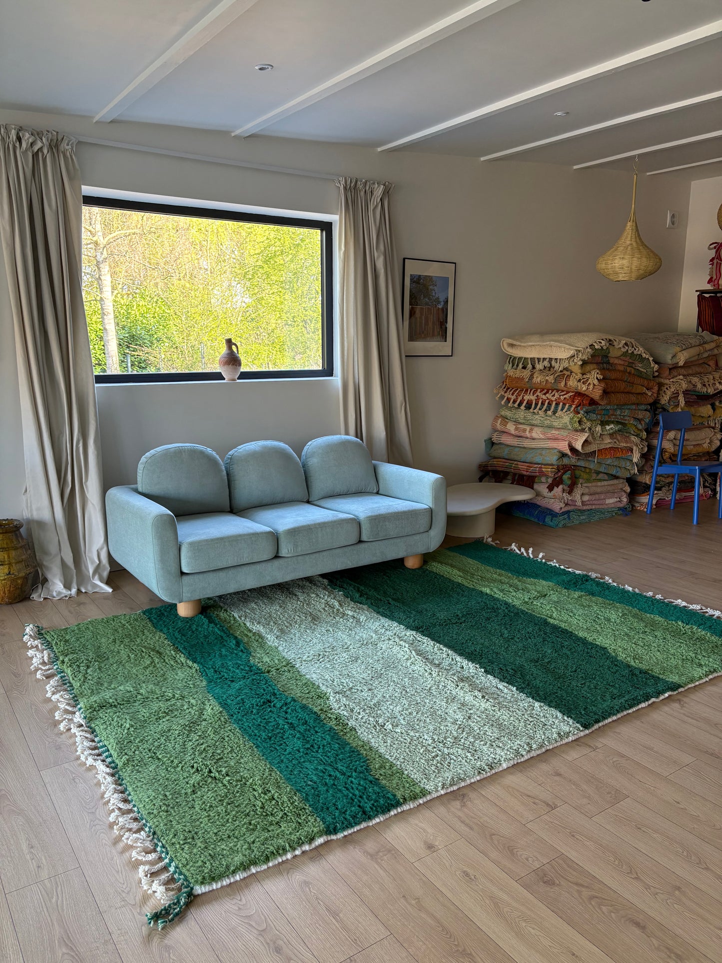 Beni Ouarain Moroccan Colorful Rug (810) 297x207cm - Amazonia