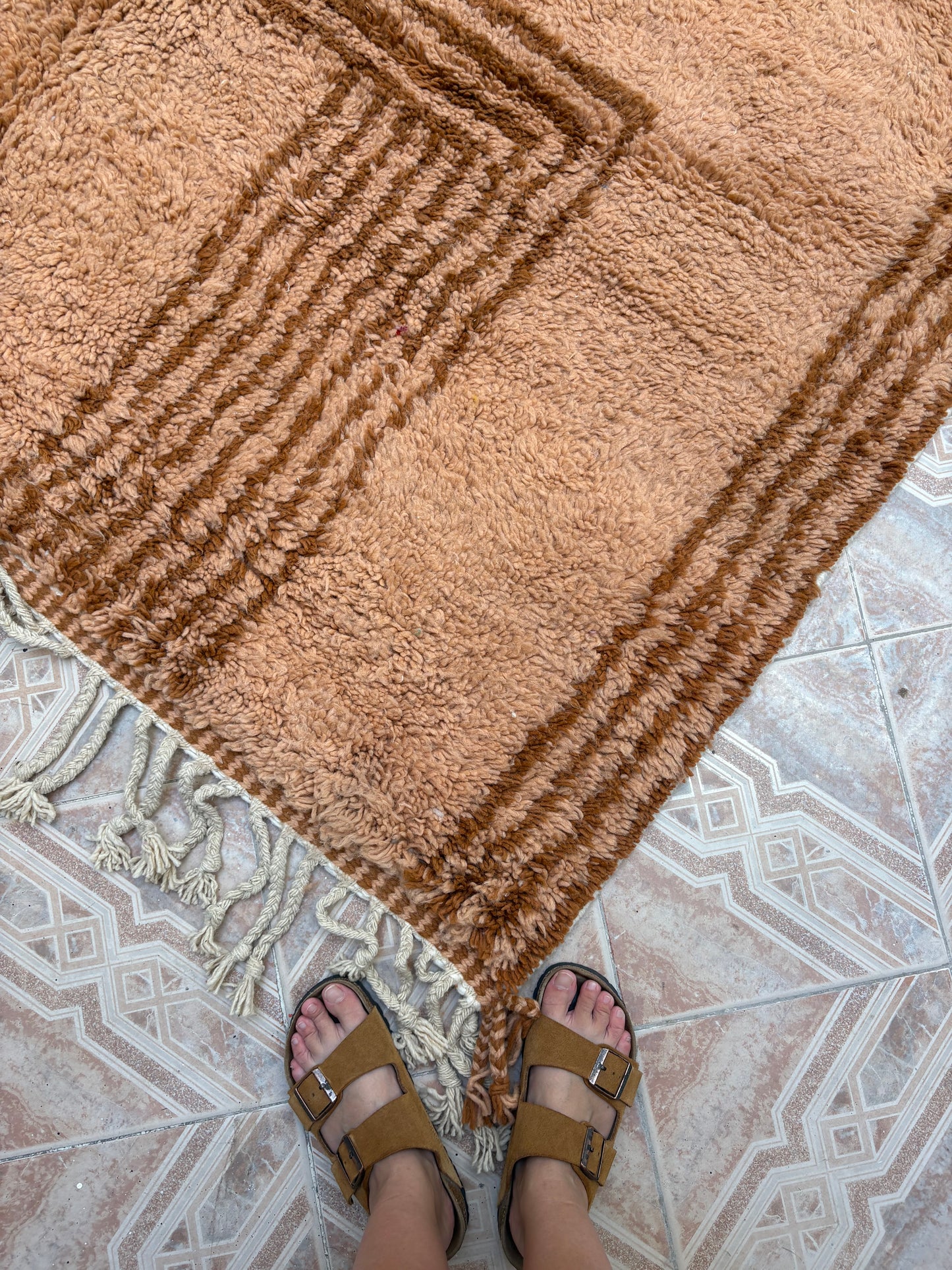 Beni Ouarain Moroccan Colorful Rug (963) 293x200cm - On the Way