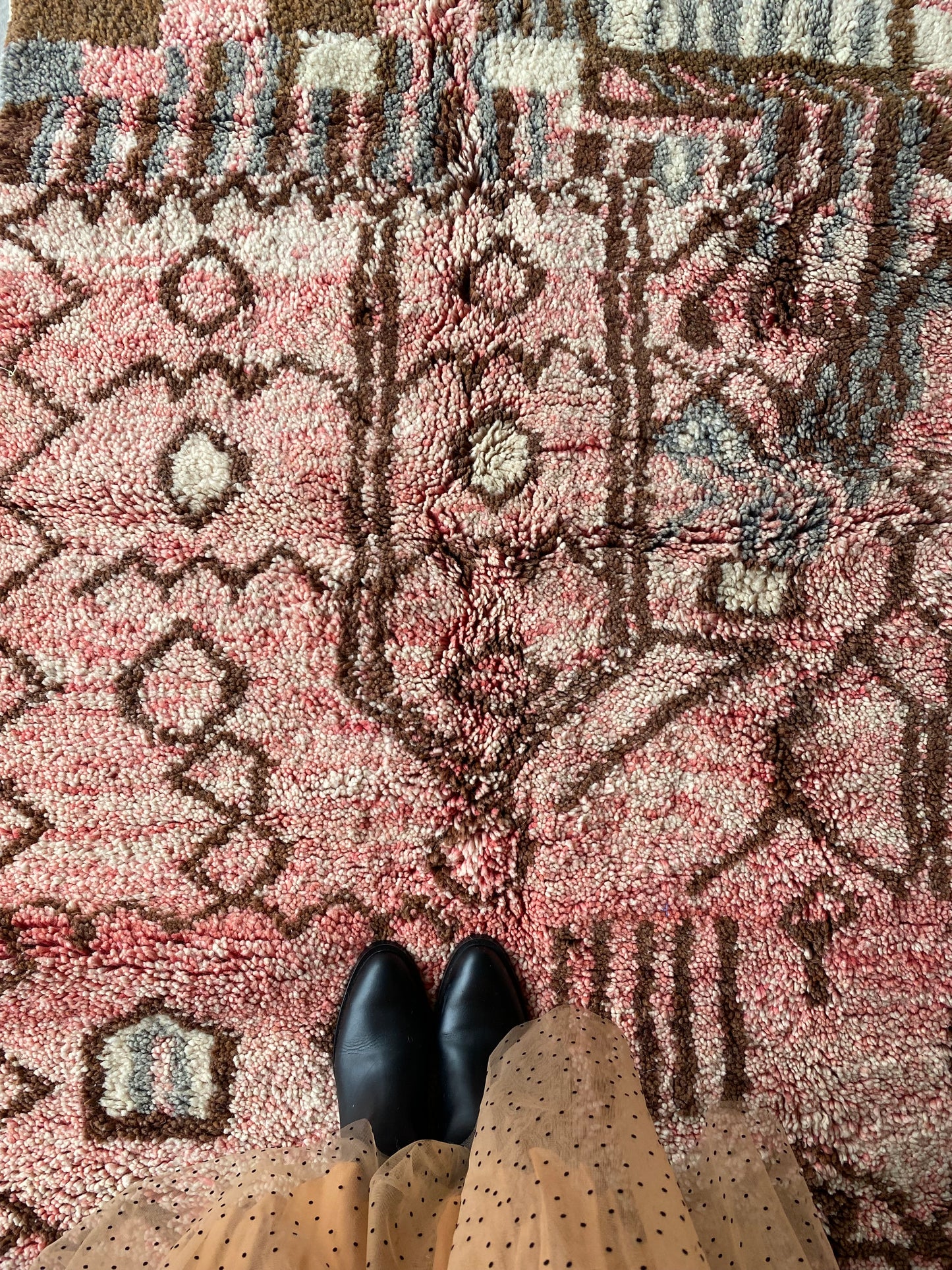 Beni Ouarain Moroccan Colorful Rug (402) 270x160cm - Autumn