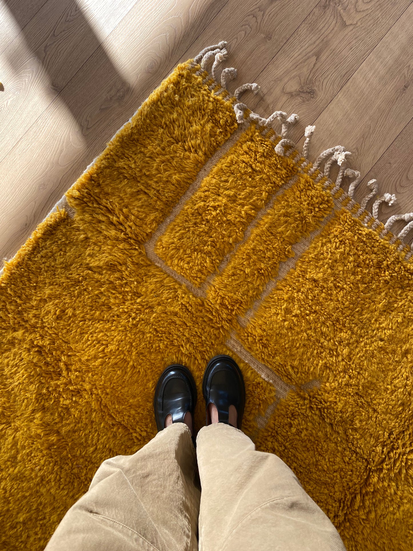 Tapis Beni Ouarain coloré (951) 294x203cm - Sunrise