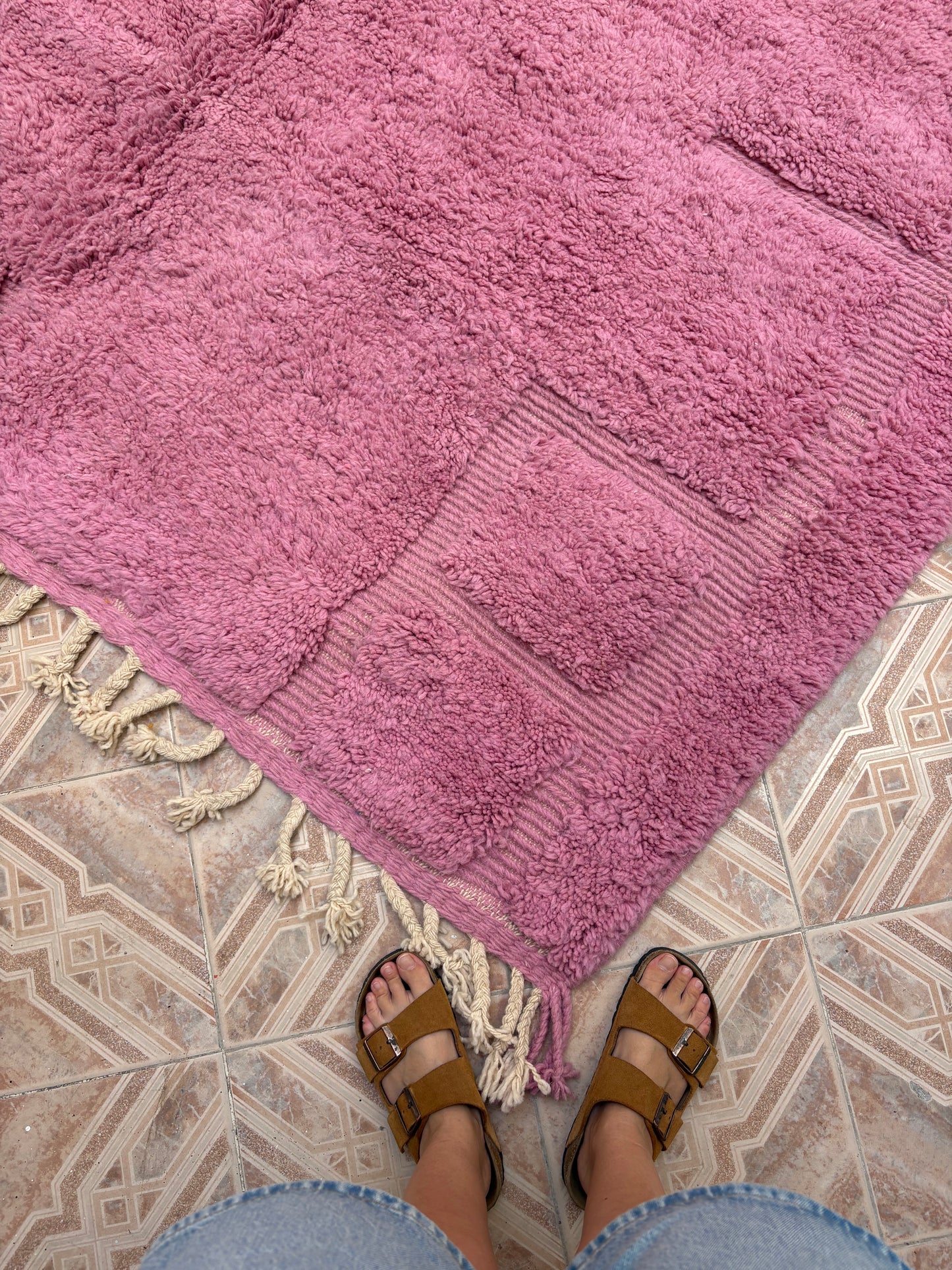 Beni Ouarain Moroccan Colorful Rug (964) 295x210cm - The 60s