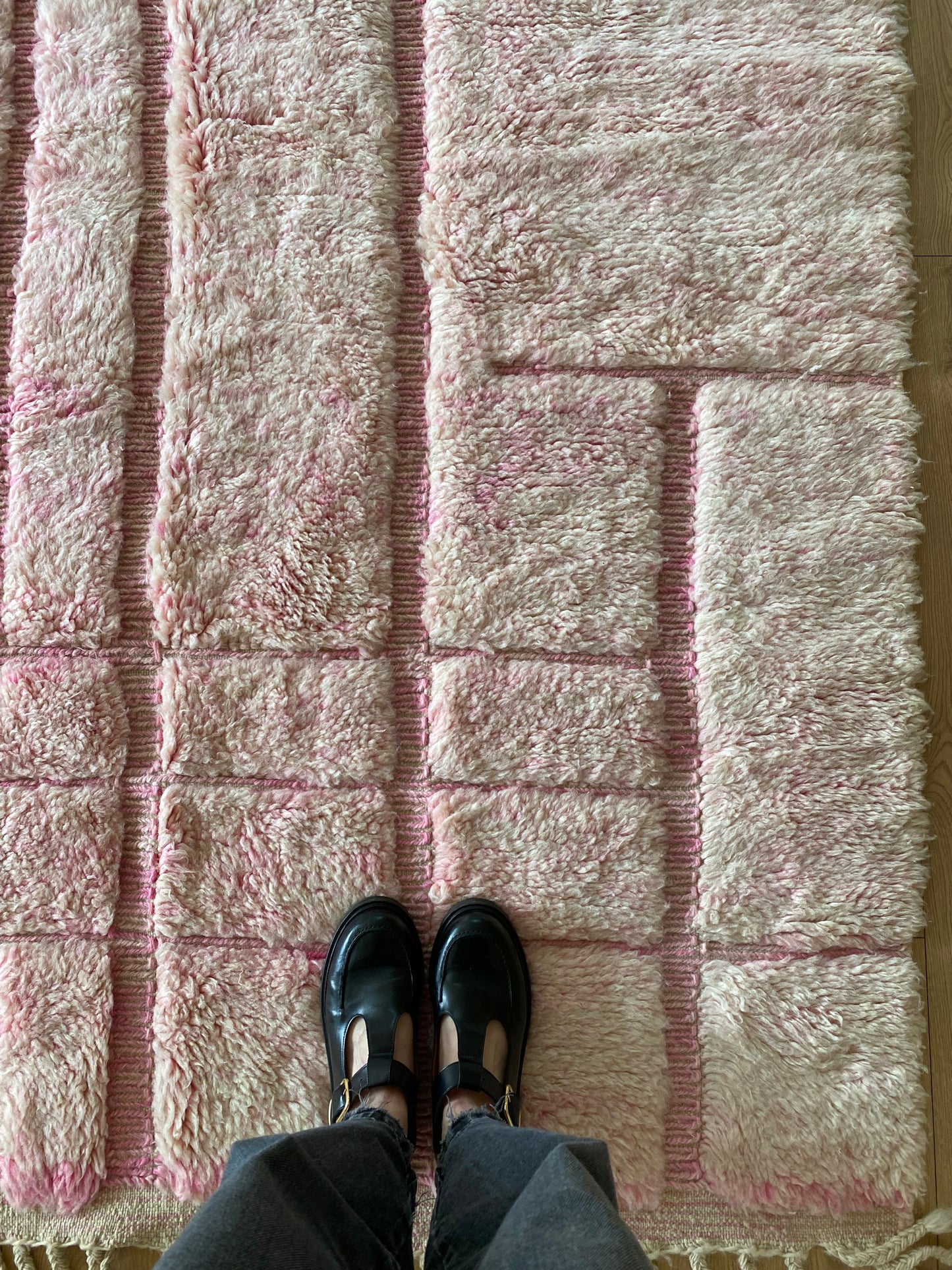 Beni Ouarain Moroccan Colorful Rug (922) 261x167cm - Glinda