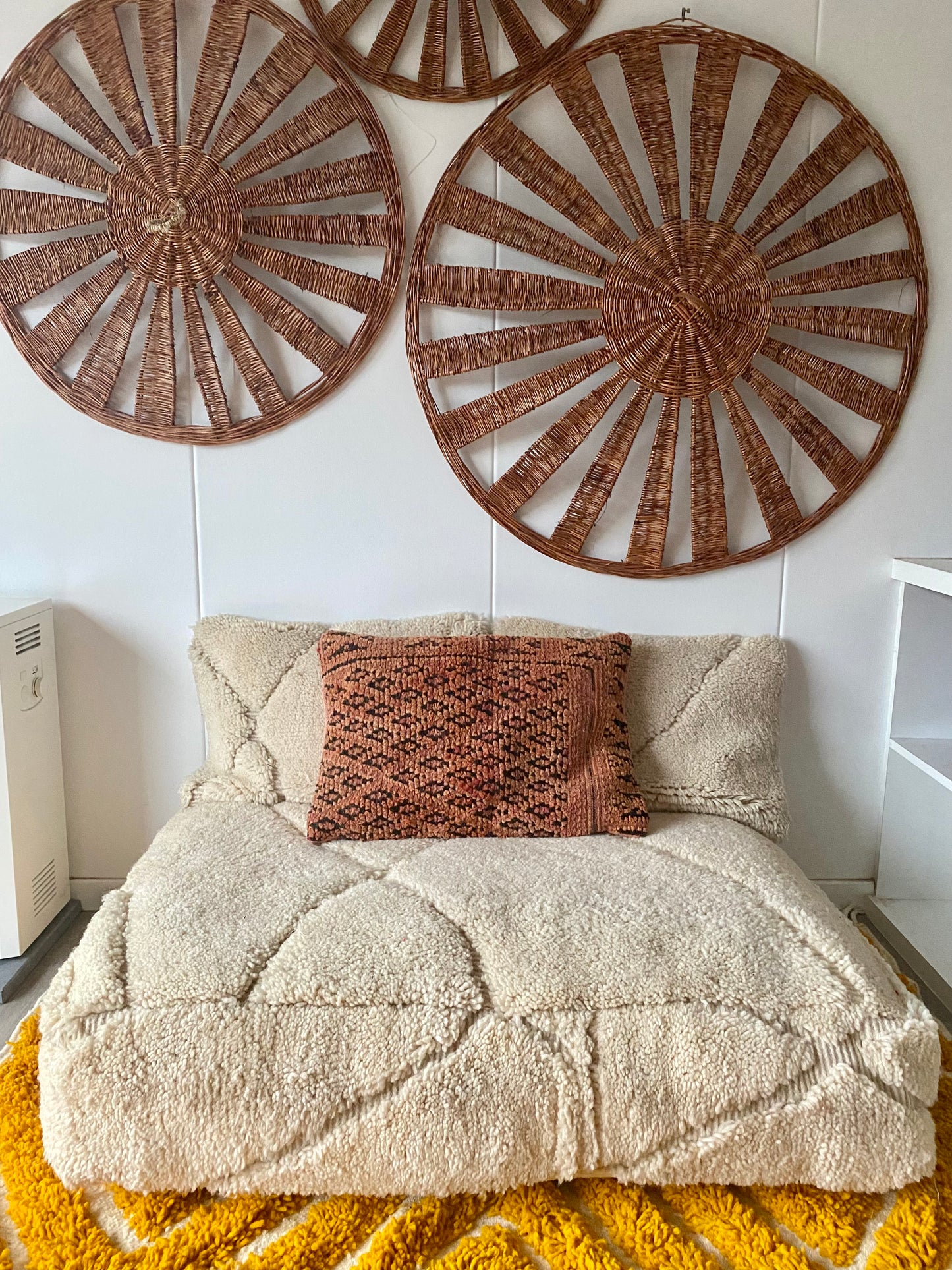 Moroccan Terracotta Wool Cushion