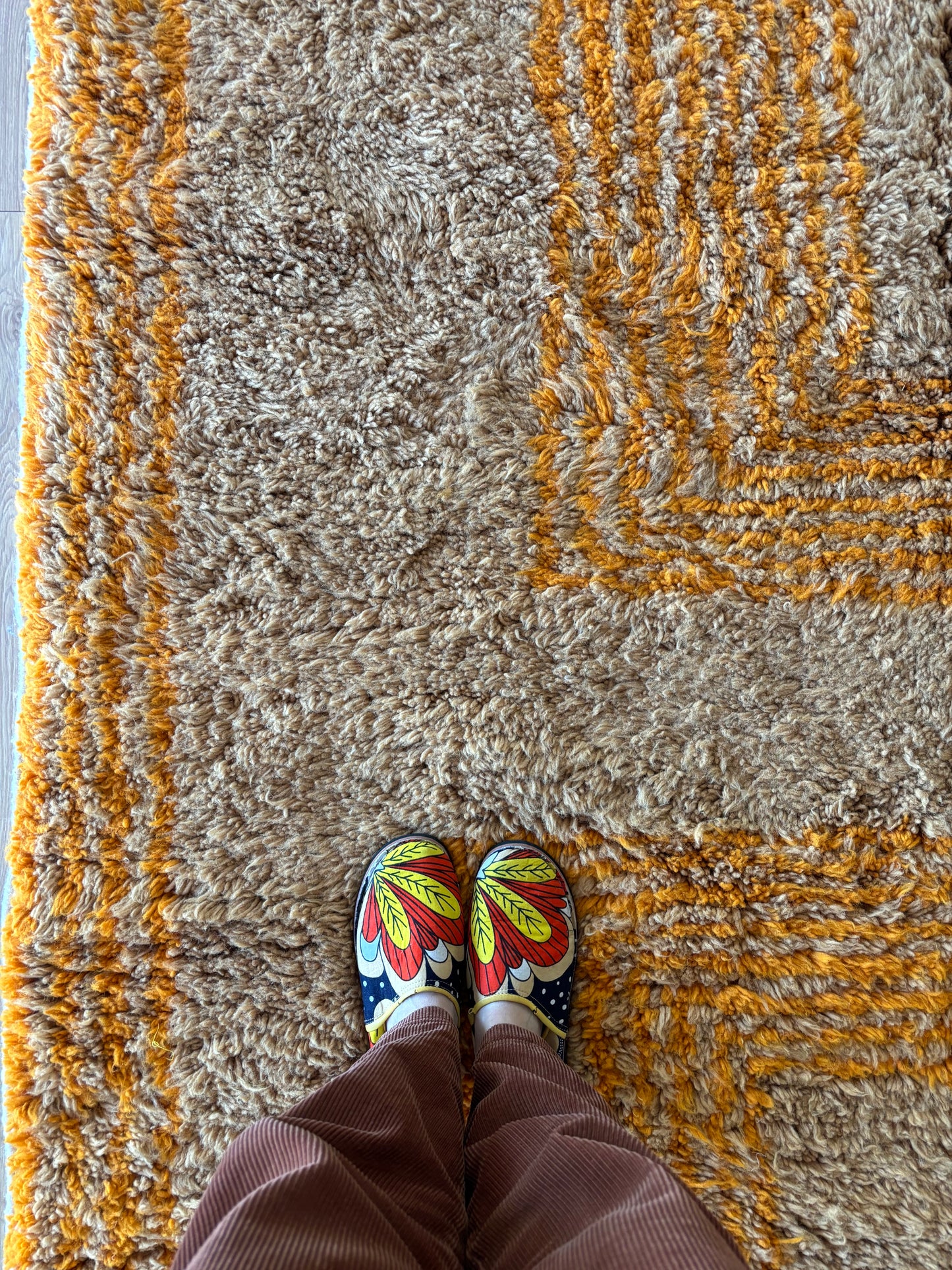 Beni Ouarain Moroccan Colorful Rug (915) 295x208cm - Weave