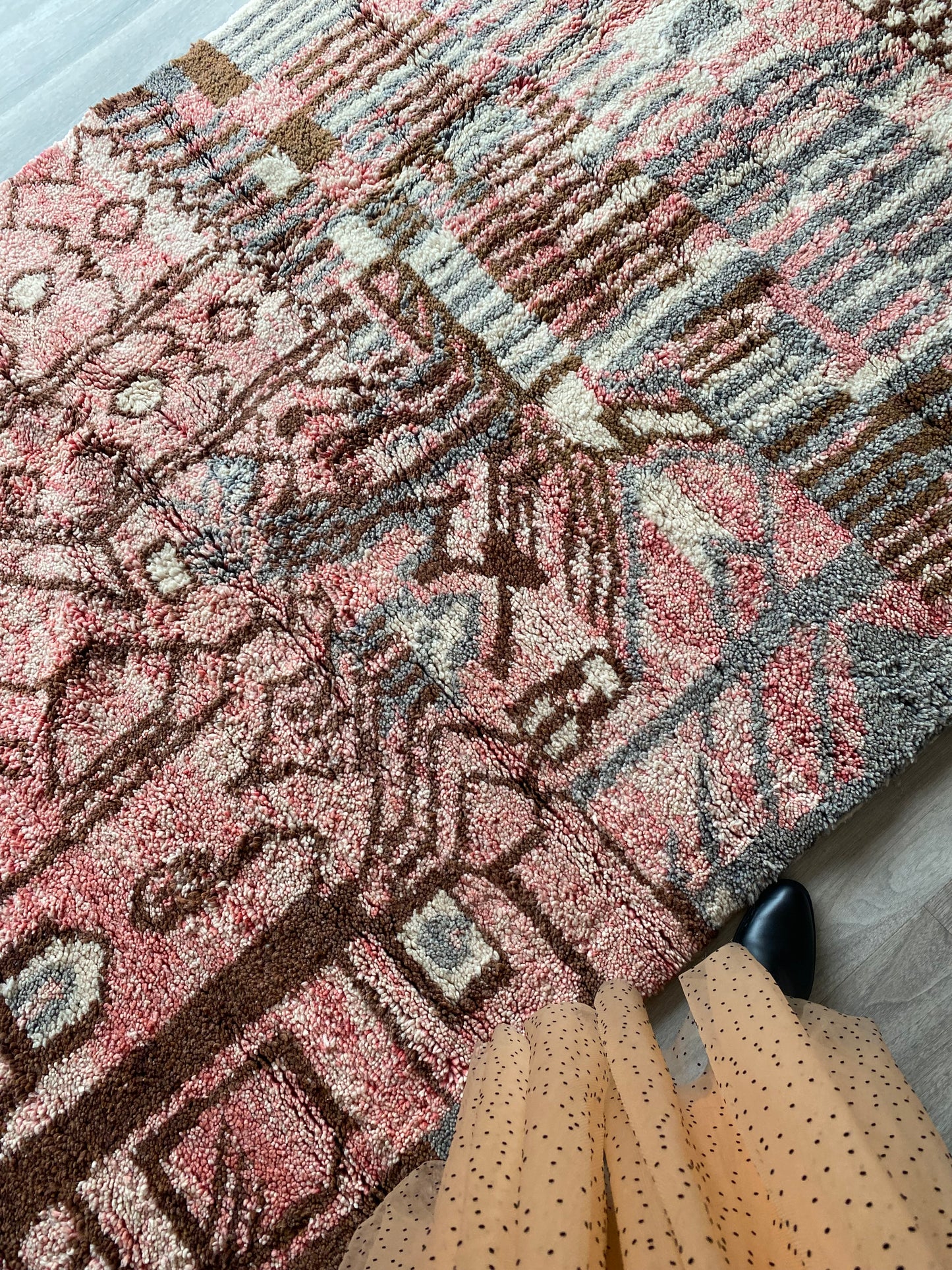 Beni Ouarain Moroccan Colorful Rug (402) 270x160cm - Autumn