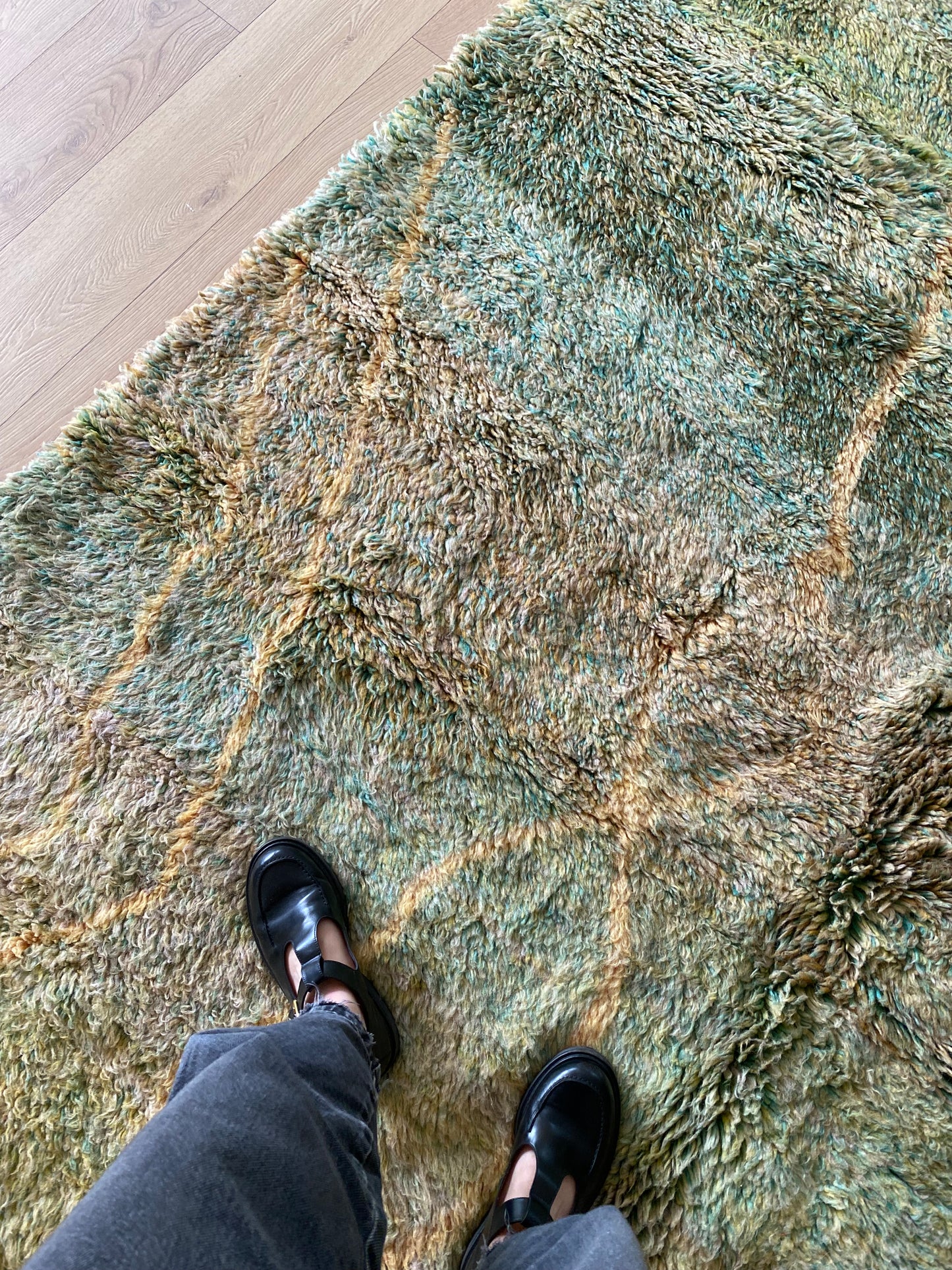 Tapis Beni Ouarain coloré (933) 290x204cm - The Glade