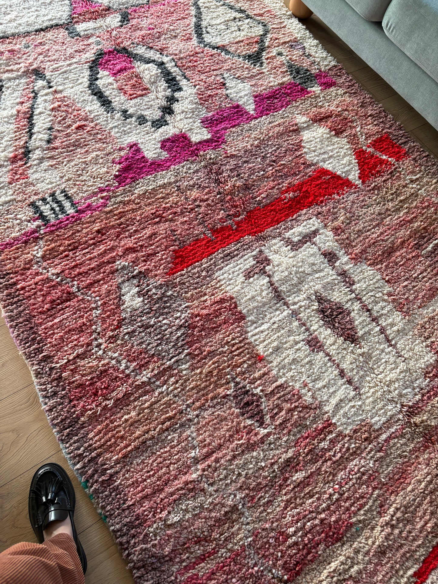 Boujaad Moroccan Colorful Rug (857) 278x171cm - Esmeralda
