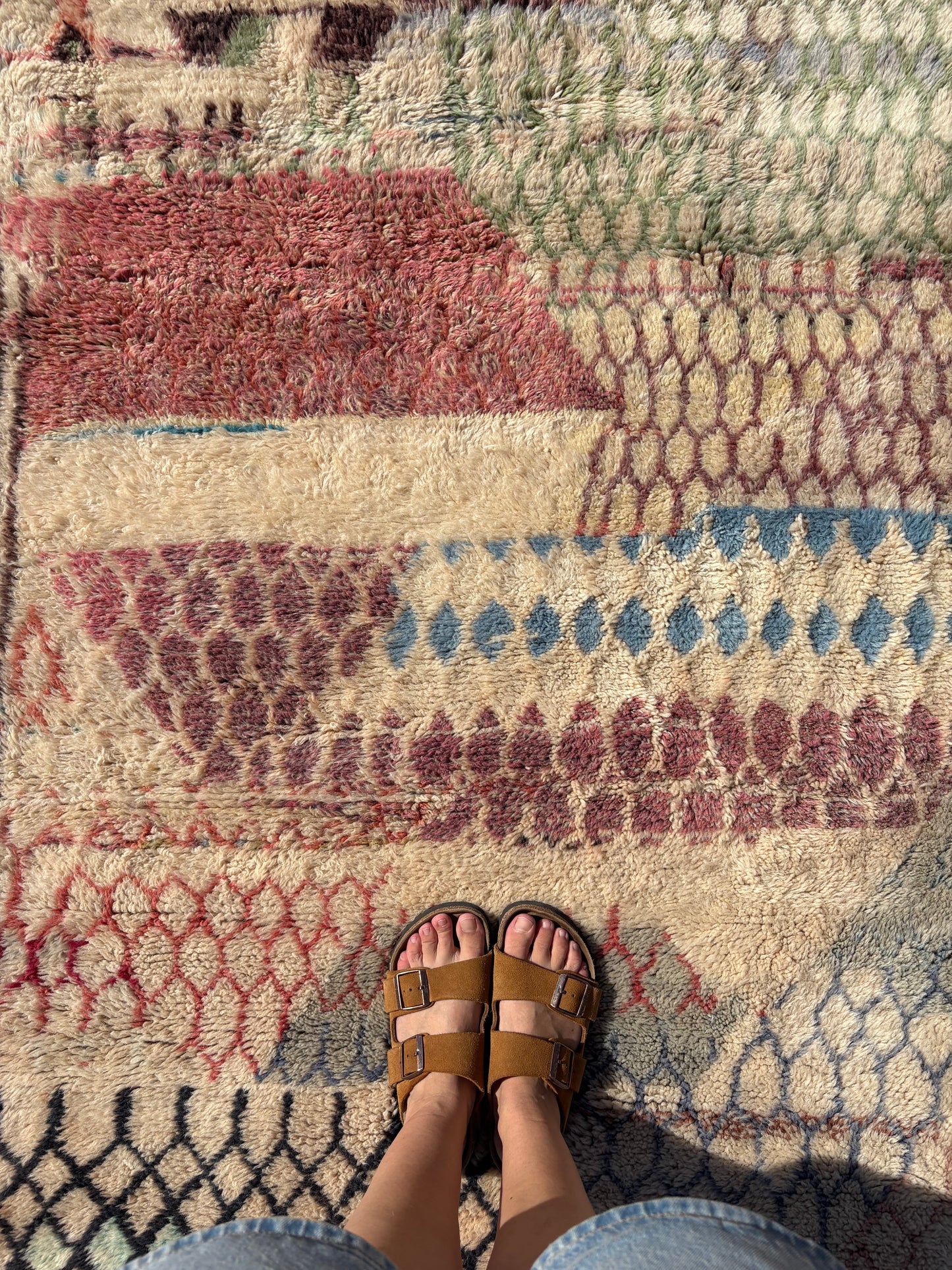 Mrirt Moroccan Rug (979) 426x314cm - New Bohemian