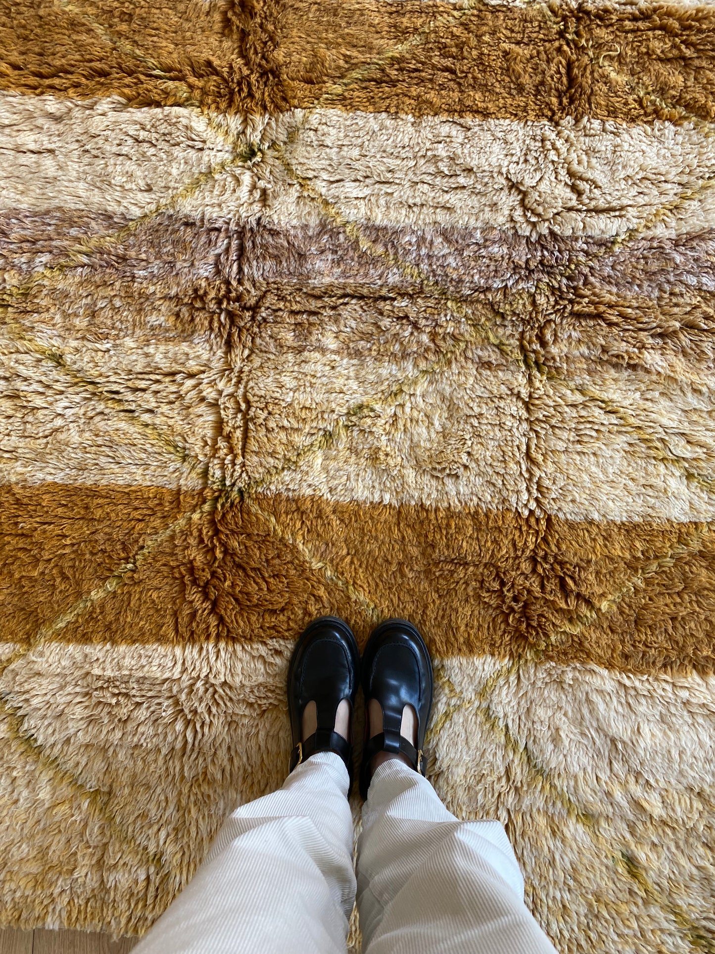 Tapis Beni Ouarain coloré (901) 242x159cm - Desert Life