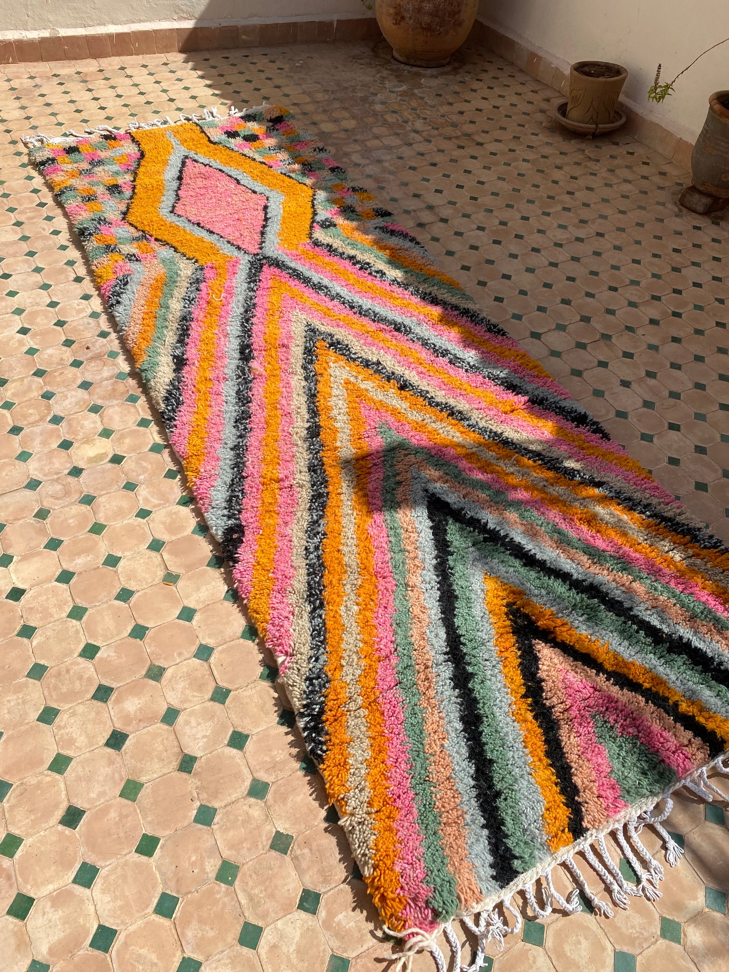 Moroccan Runner Rug (365) 300x100cm