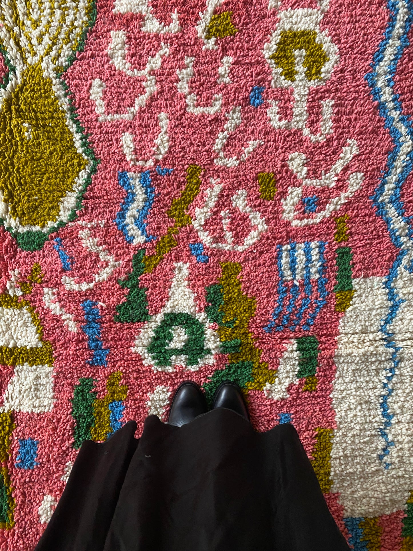 Beni Ouarain Moroccan Colorful Rug (411) 290x200cm - Secret Garden