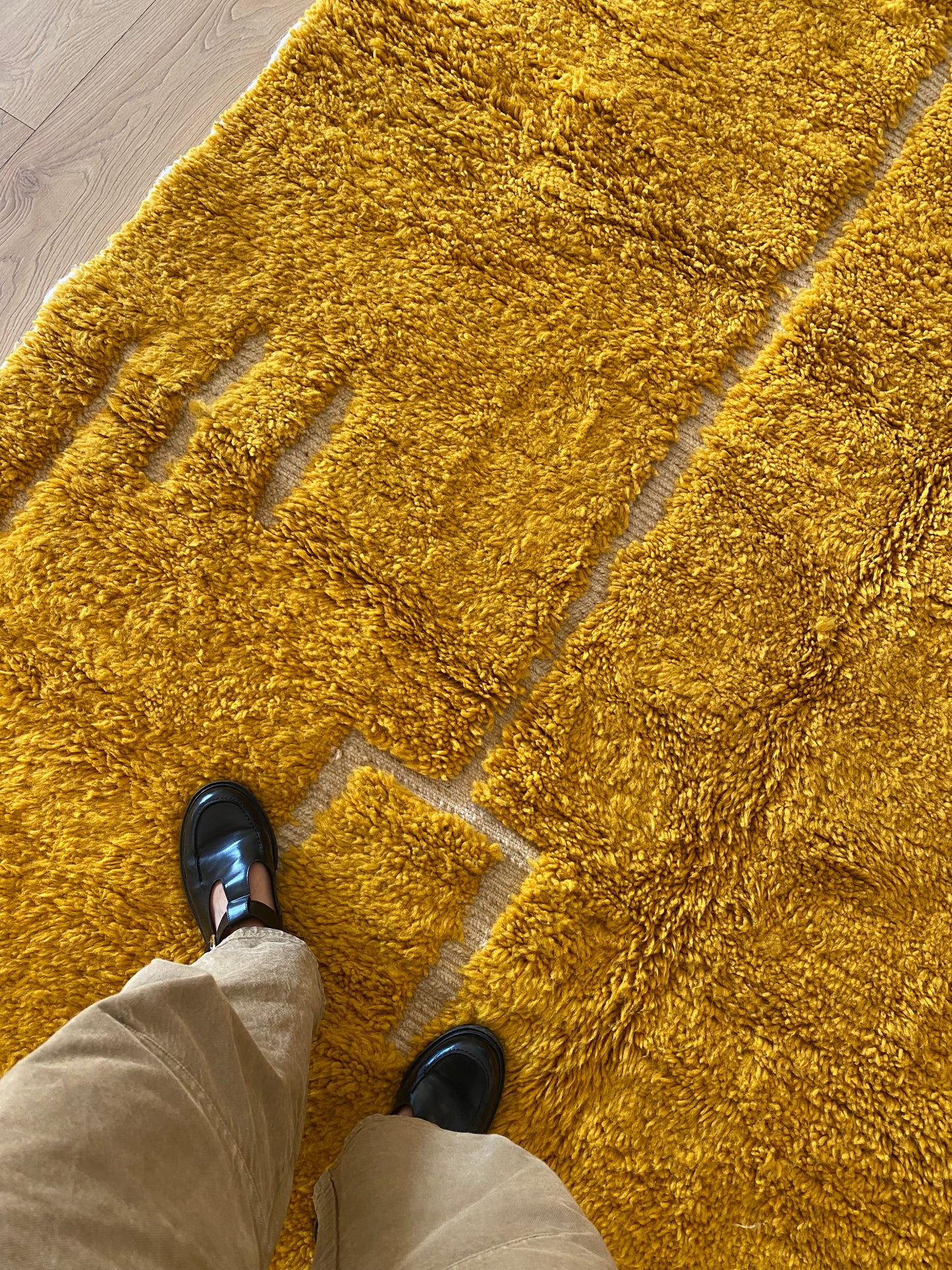 Tapis Beni Ouarain coloré (951) 294x203cm - Sunrise