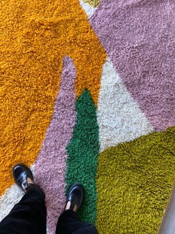 Pamplemousse Berber Wool Rug made to order (11)