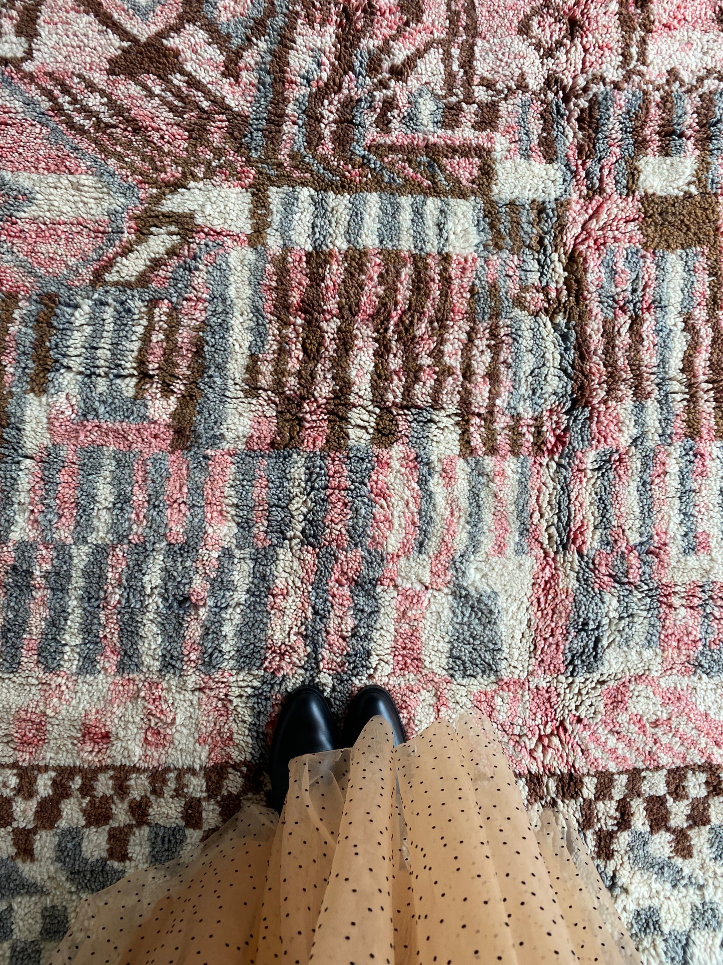 Beni Ouarain Moroccan Colorful Rug (402) 270x160cm - Autumn