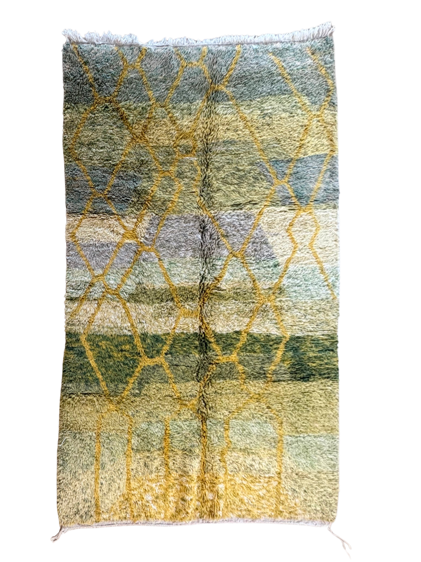 Tapis Beni Ouarain coloré (956) 258x170cm - Emerald City