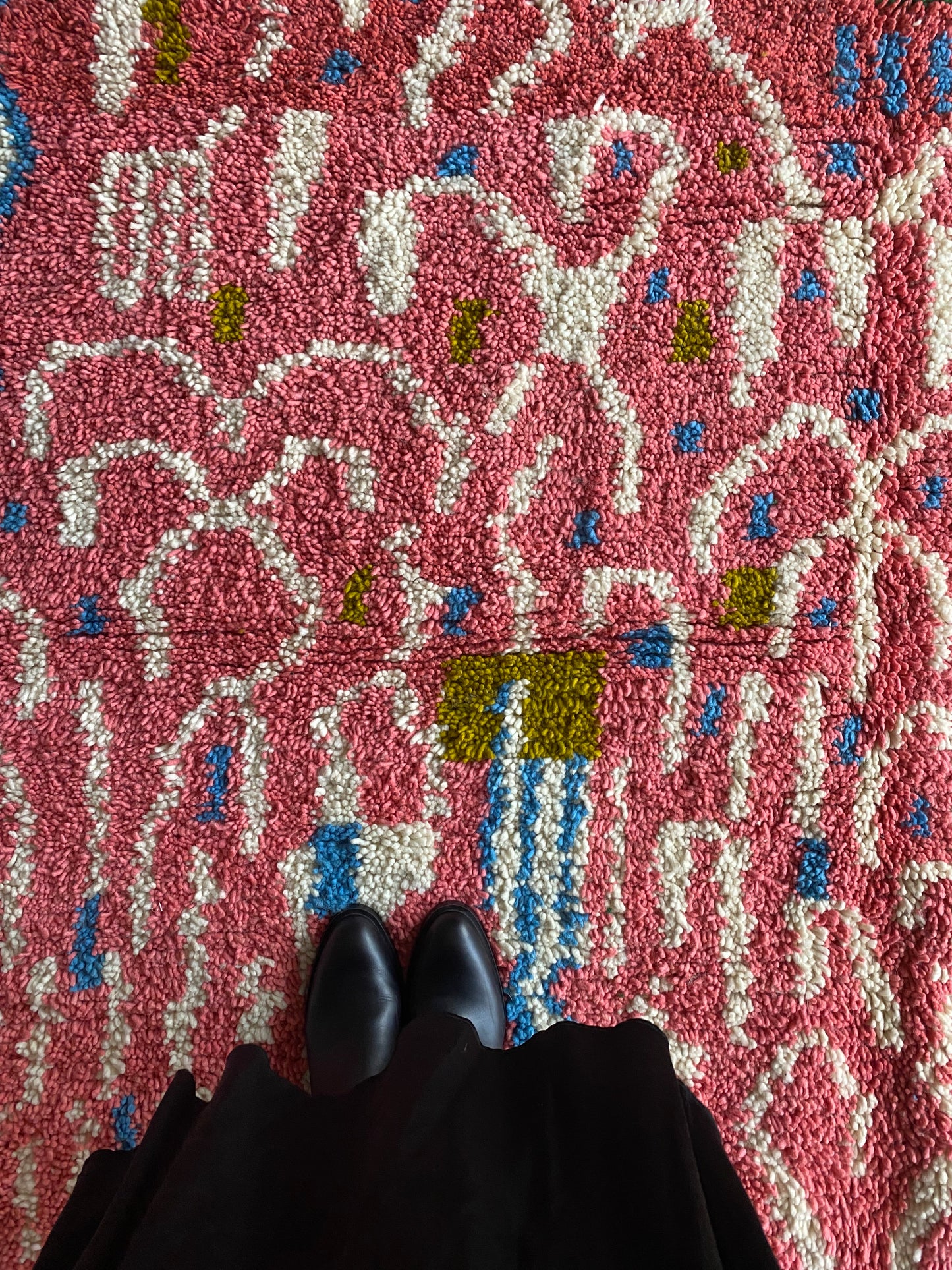 Beni Ouarain Moroccan Colorful Rug (411) 290x200cm - Secret Garden