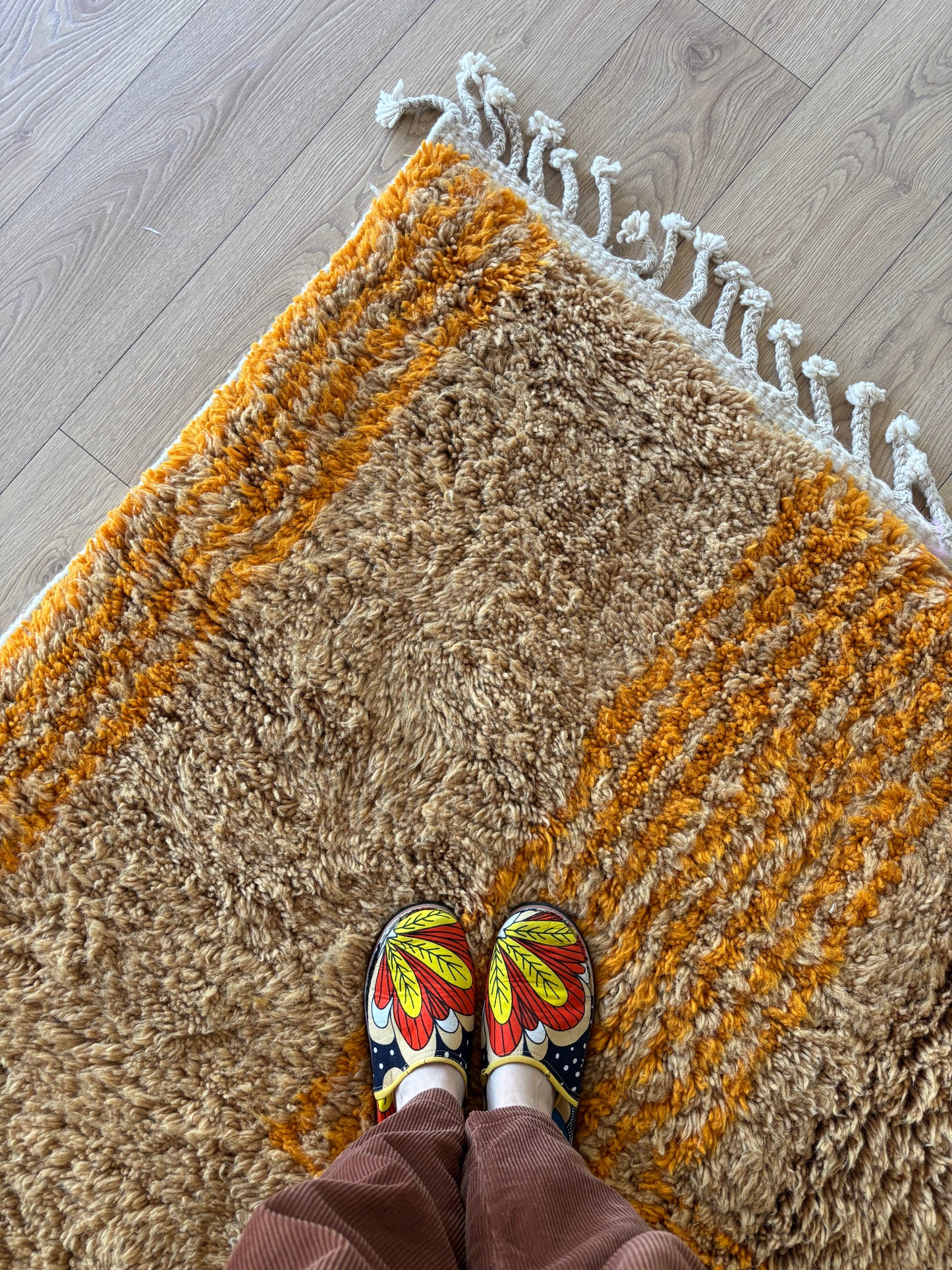 Beni Ouarain Moroccan Colorful Rug (915) 295x208cm - Weave