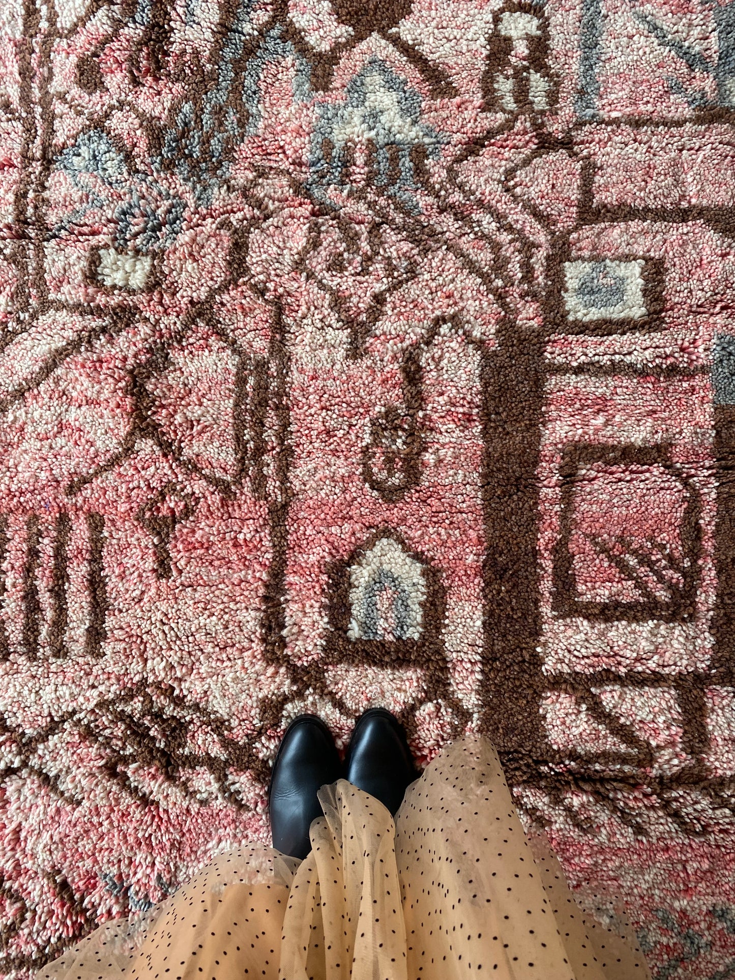 Beni Ouarain Moroccan Colorful Rug (402) 270x160cm - Autumn