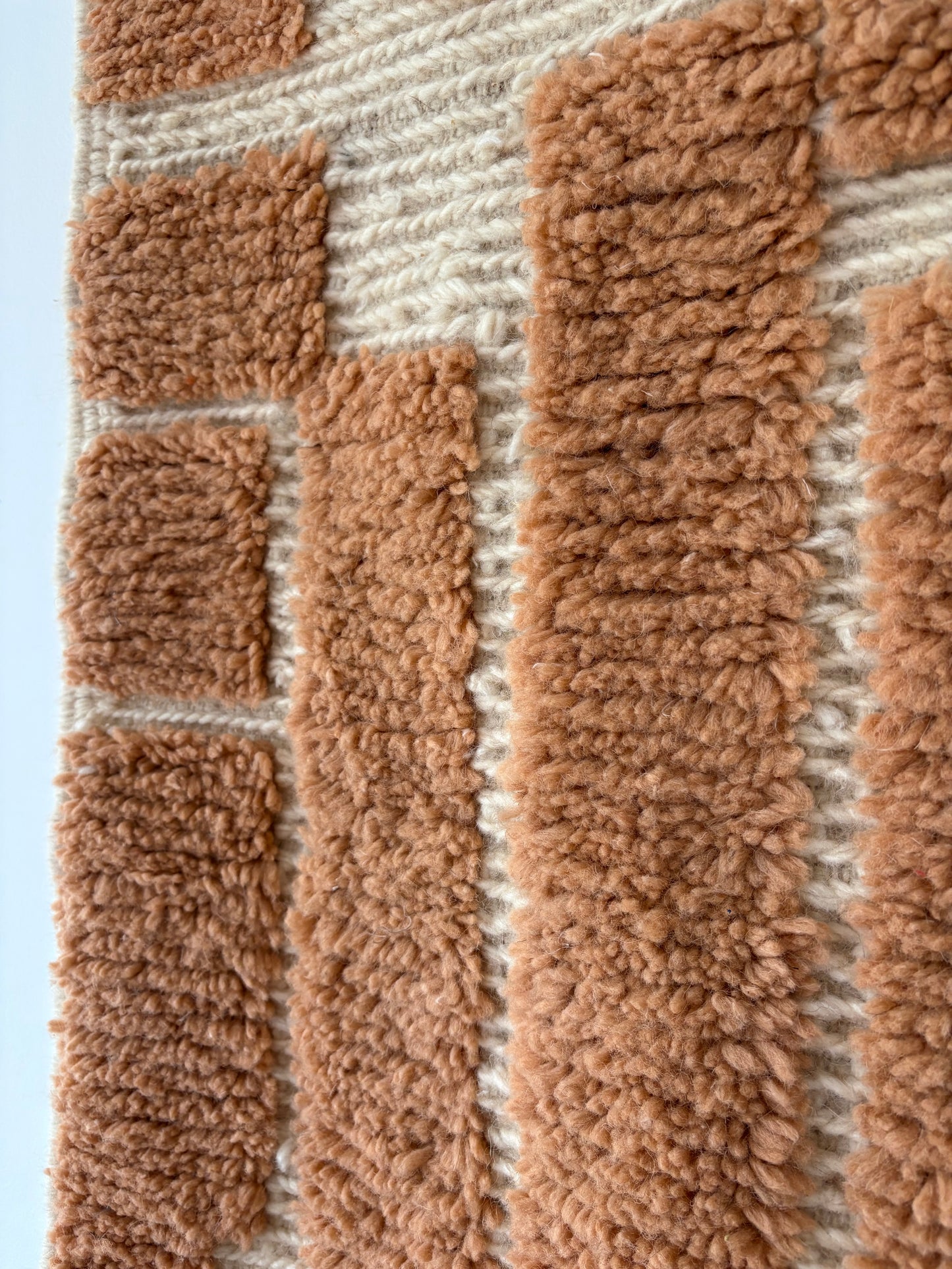Wall Hanging Moroccan Rug (997) 153x100cm - Blush