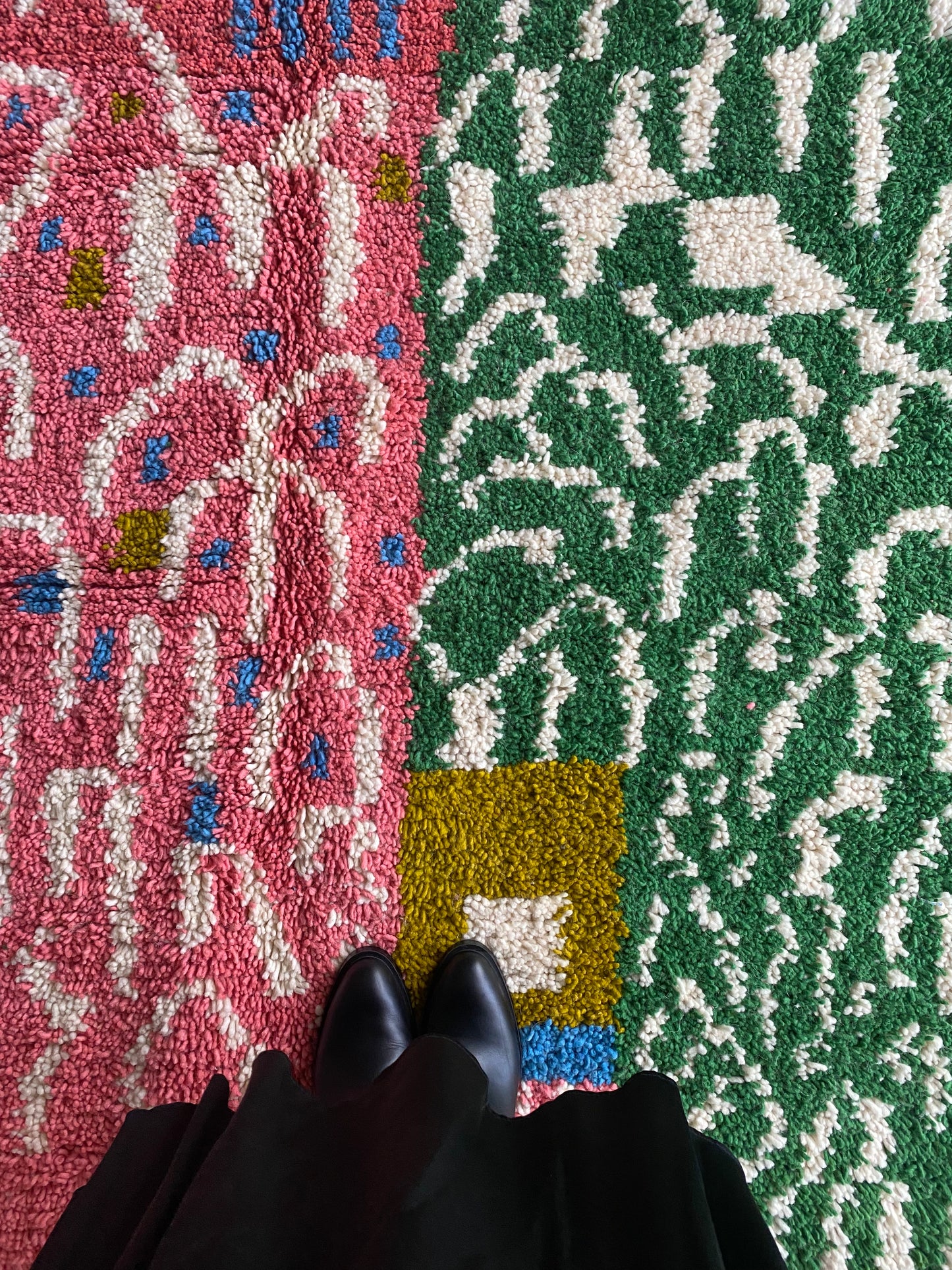 Beni Ouarain Moroccan Colorful Rug (411) 290x200cm - Secret Garden