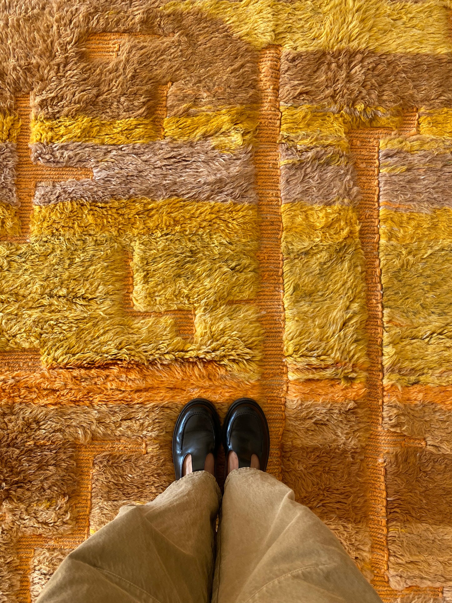 Tapis Beni Ouarain coloré (945) 241x177cm - Madrid