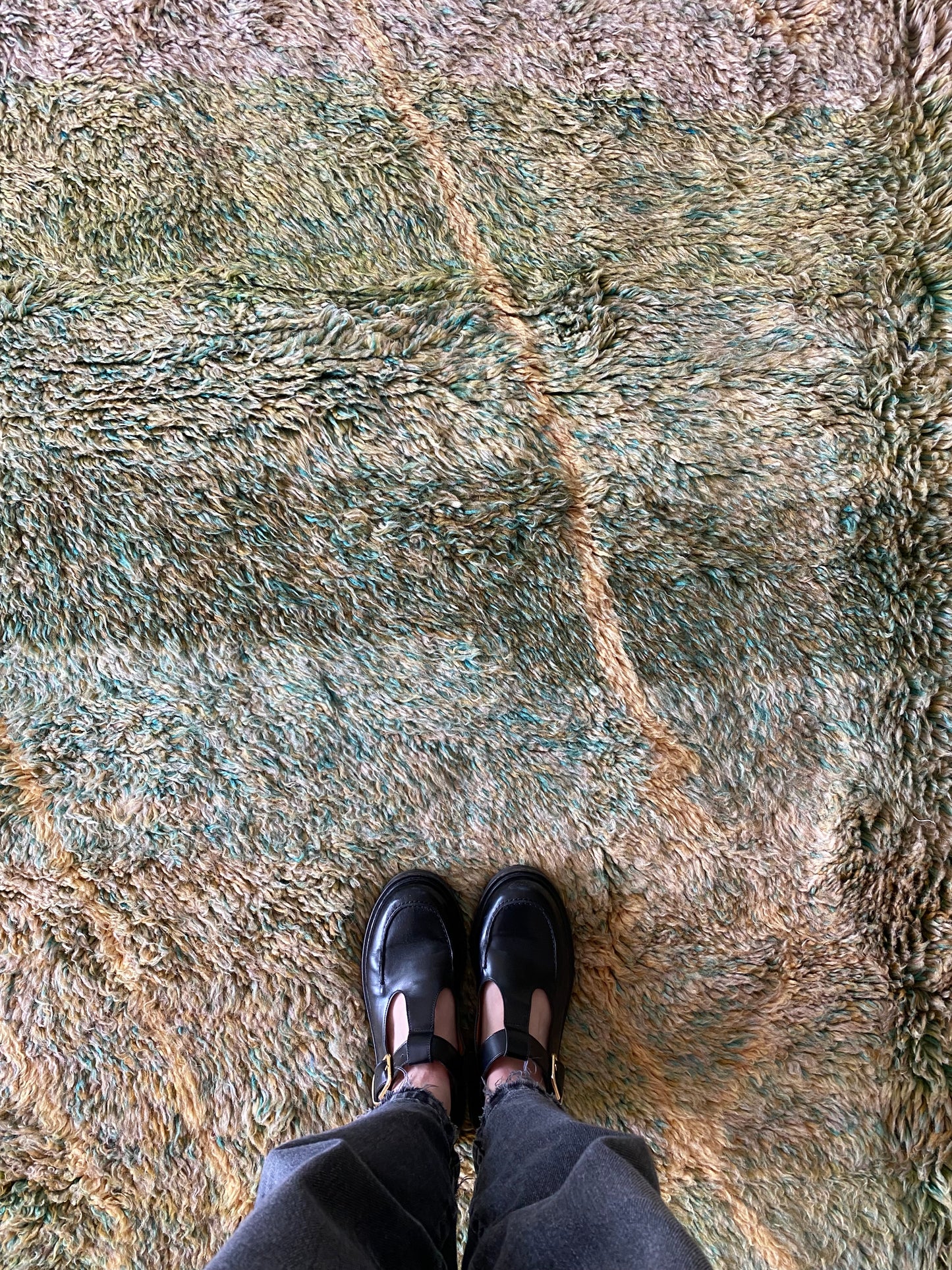 Tapis Beni Ouarain coloré (933) 290x204cm - The Glade