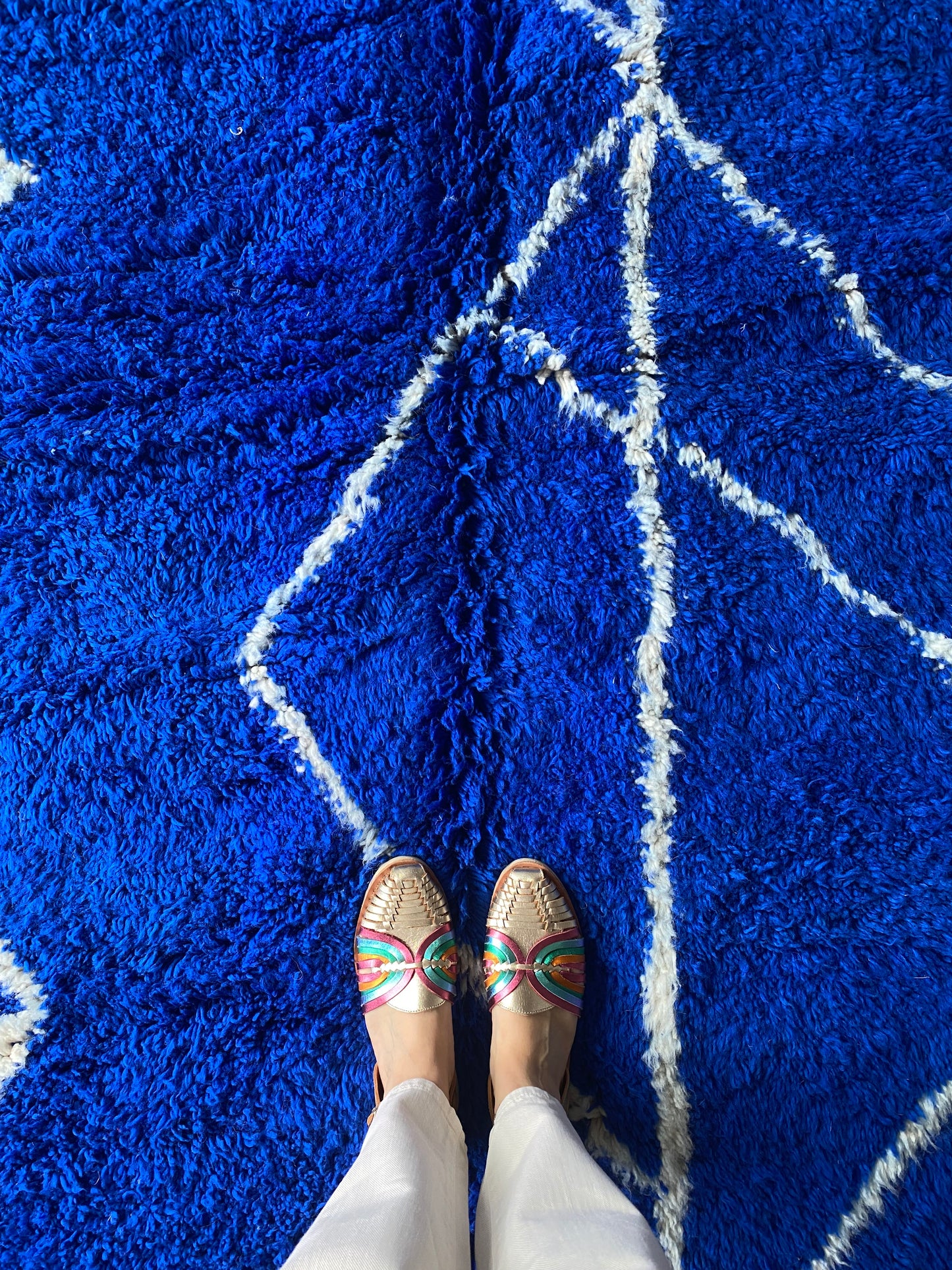Blue Berber Rug made to order (5)