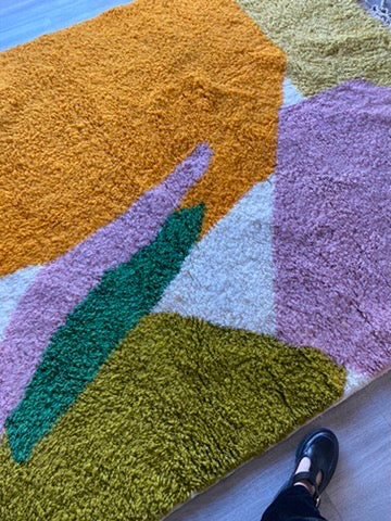 Pamplemousse Berber Wool Rug made to order (11)