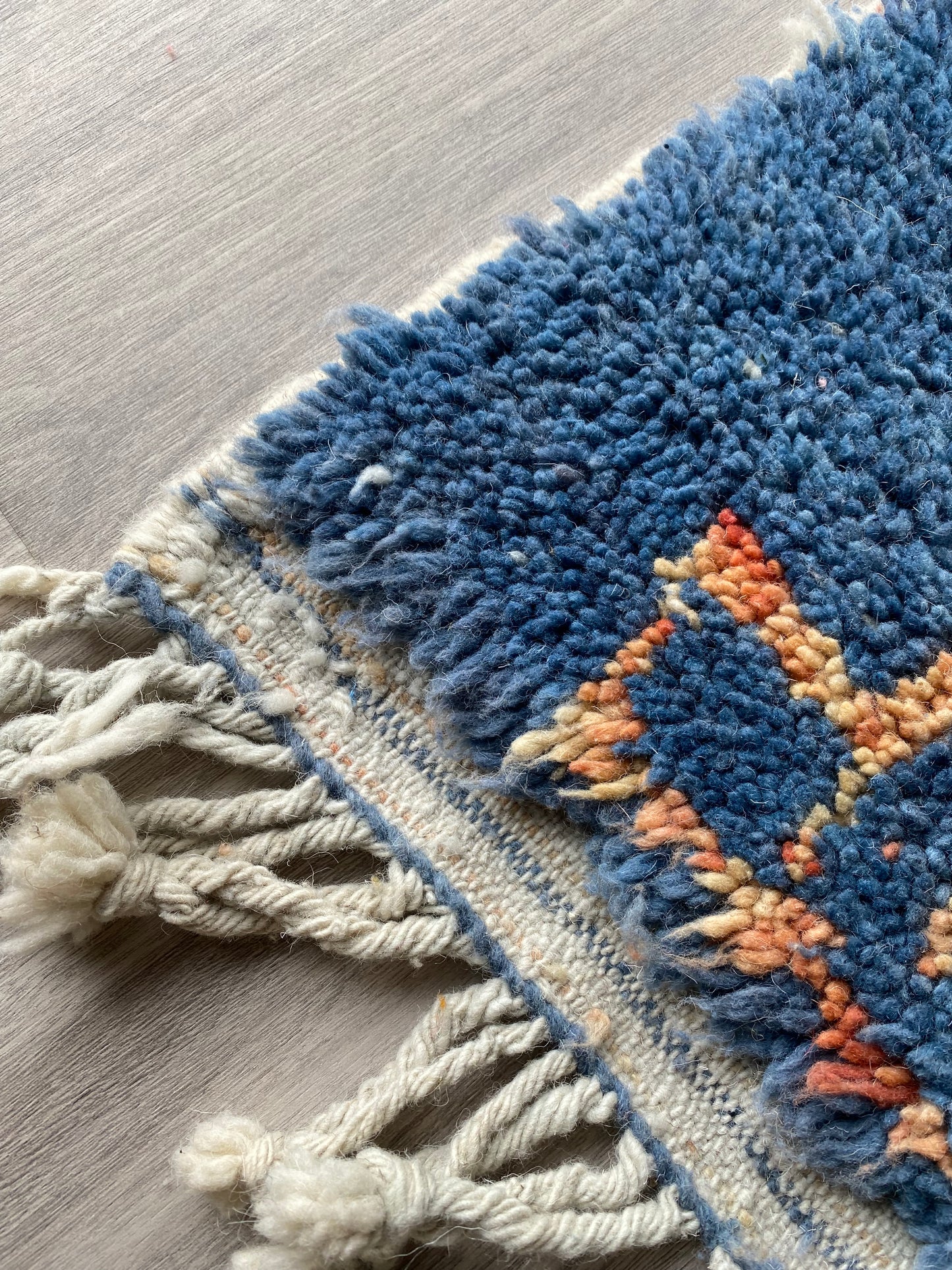 Beni Ouarain Moroccan Colorful Rug (400) 227x160cm - Mexico