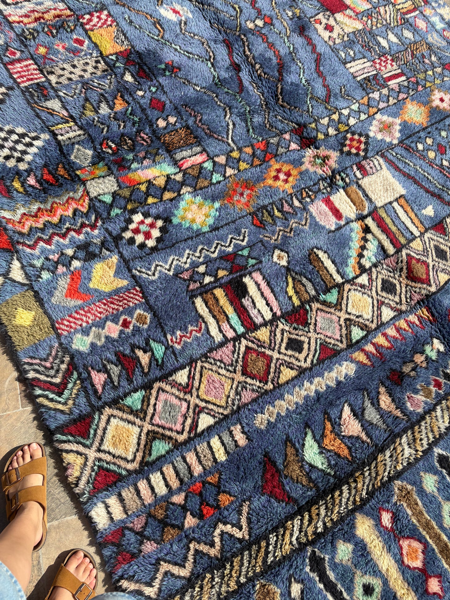 Mrirt Moroccan Rug (981) 353x255cm - The Bold Journey