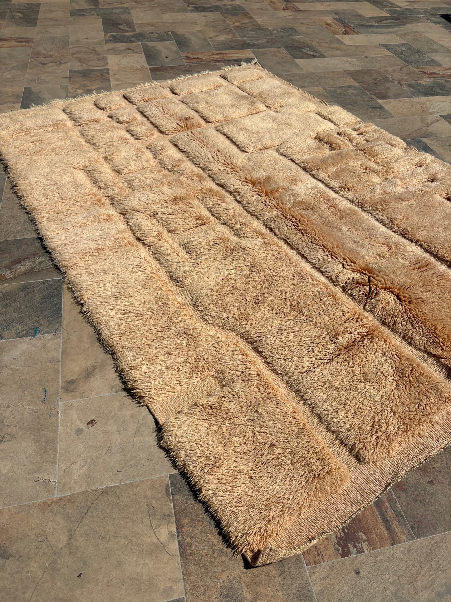 Mrirt Moroccan Rug (978) 298x210cm - Pink Sand