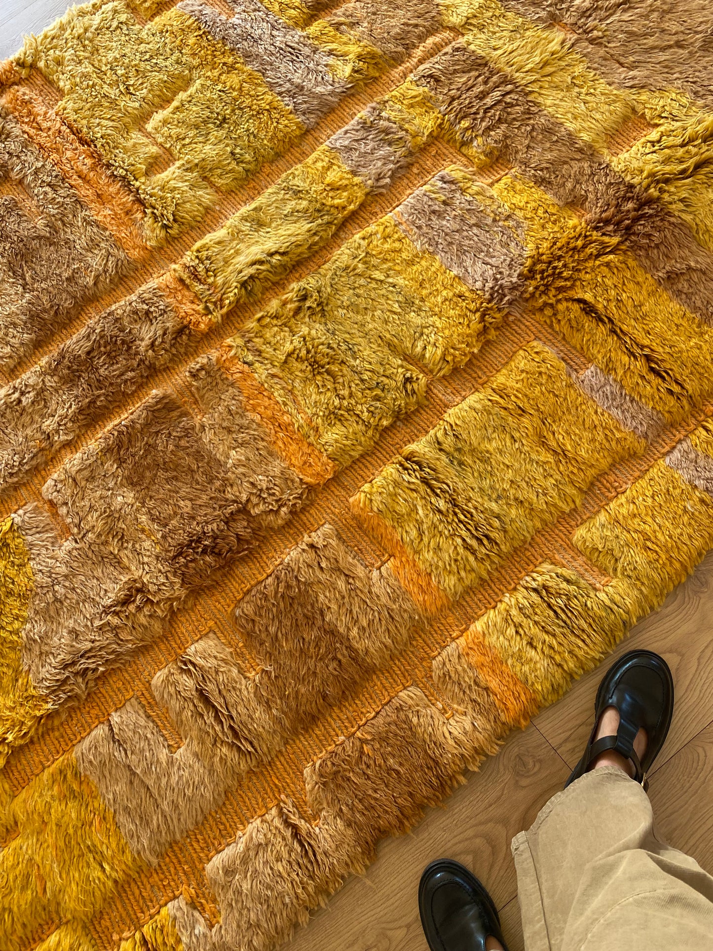 Tapis Beni Ouarain coloré (945) 241x177cm - Madrid