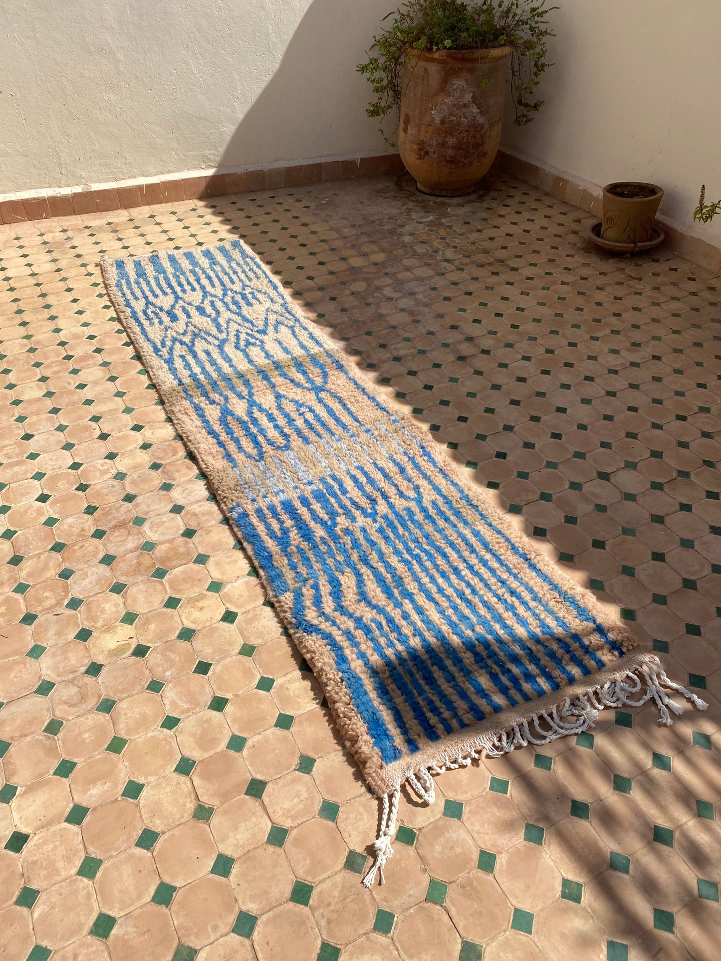 Moroccan Runner Rug (364) 245x64cm