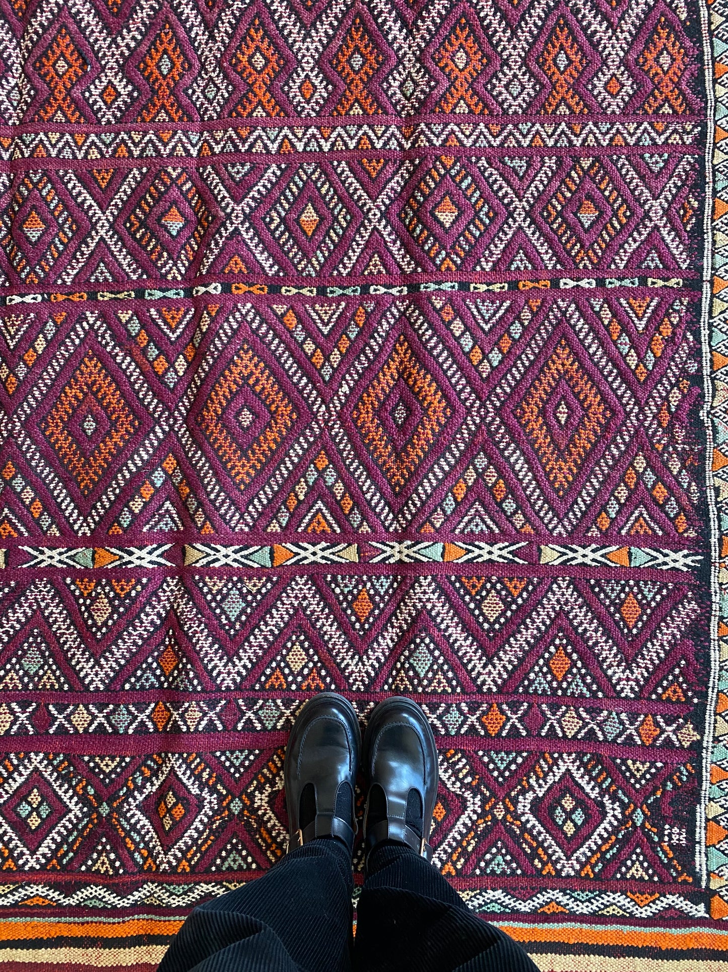 Vintage Berber Kilim-kleed (844) 300x165cm
