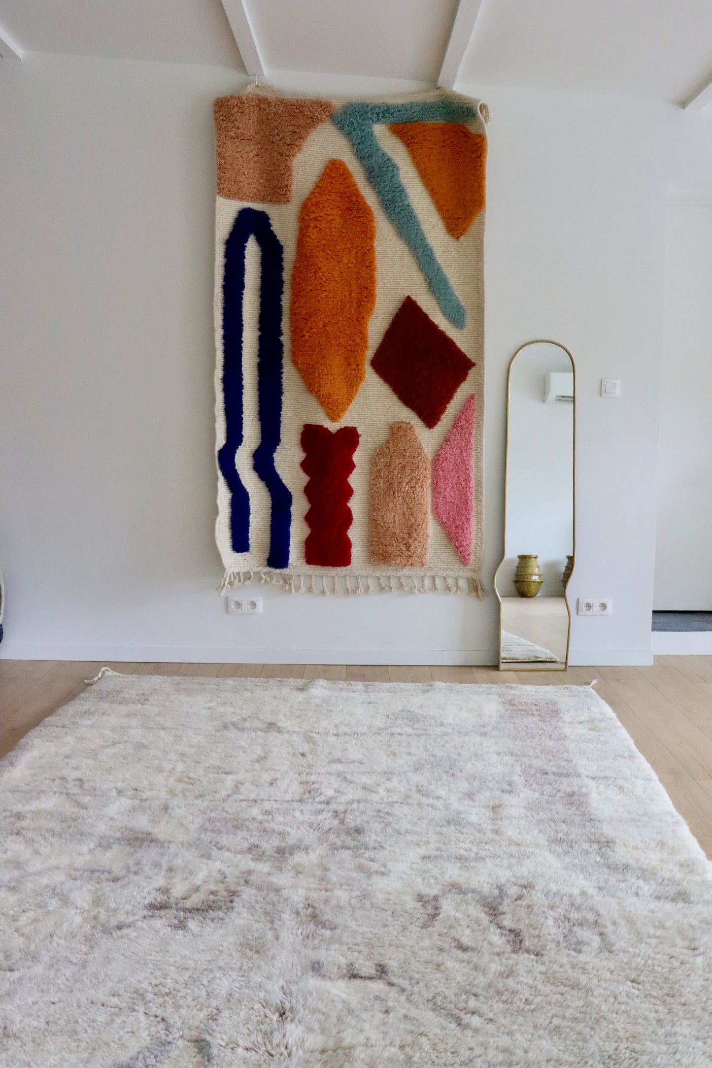 Mrirt Moroccan Rug (977) 324x212cm - Mist