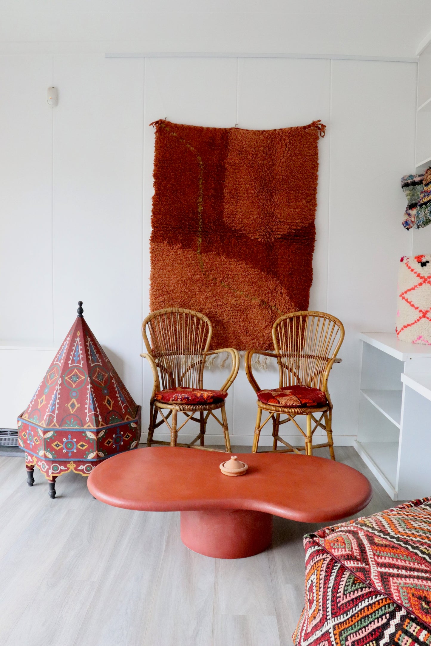 Wall Hanging Moroccan Rug (998) 141x106cm - Autumn