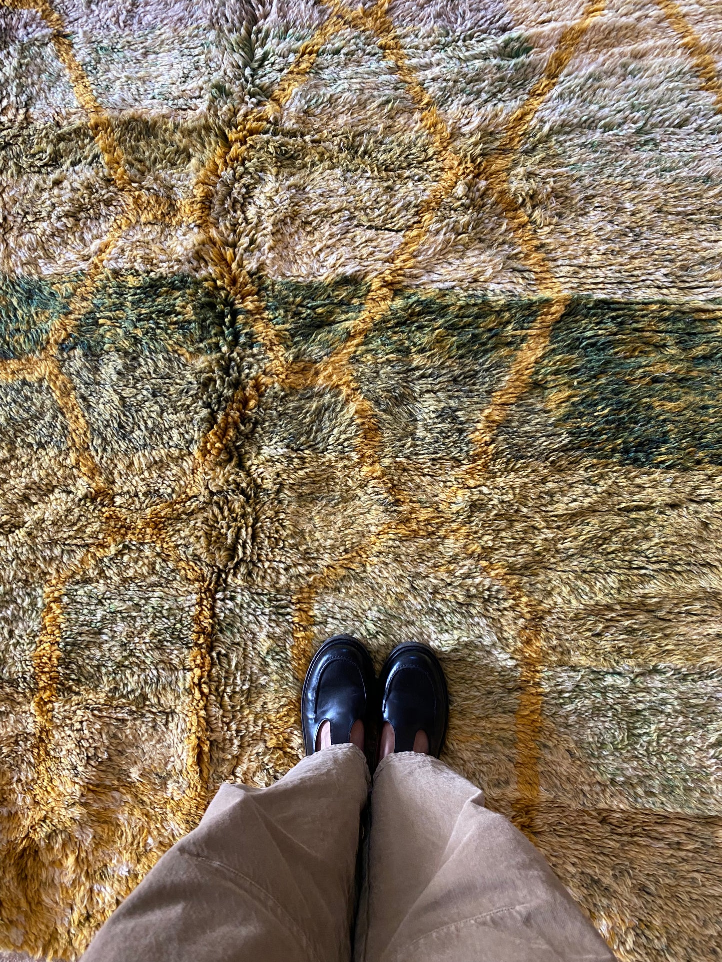 Tapis Beni Ouarain coloré (956) 258x170cm - Emerald City