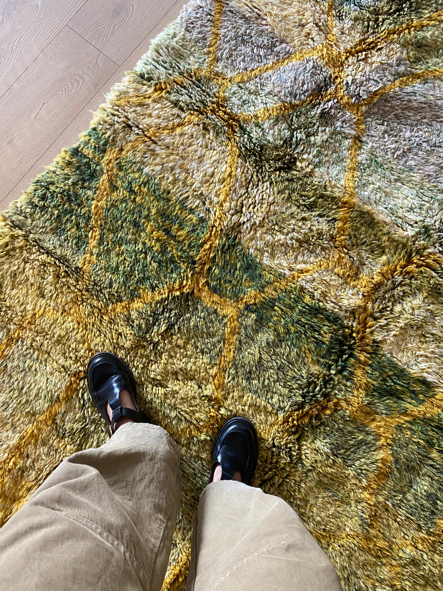 Tapis Beni Ouarain coloré (956) 258x170cm - Emerald City