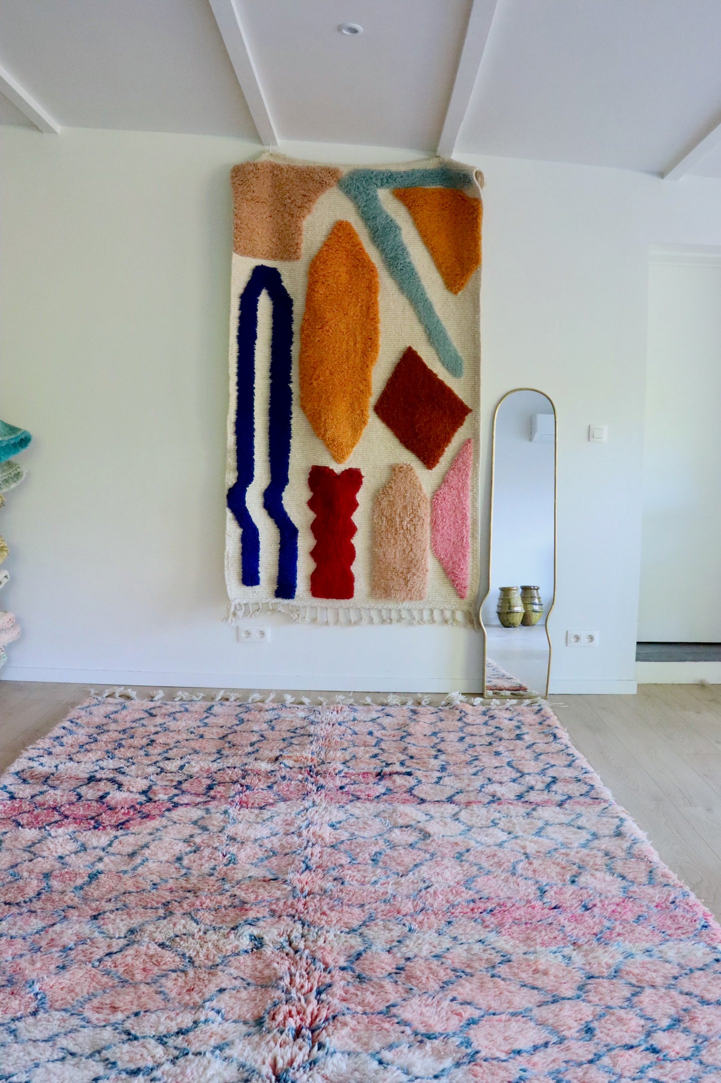 Tapis Beni Ouarain coloré (1027) 347x211cm - Sweet Dreams