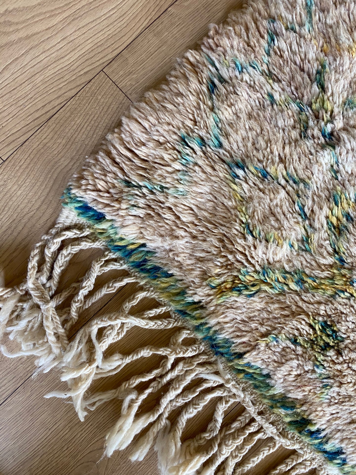 Beni Ouarain Moroccan Colorful Rug (982) 250x170 - Lemon Juice