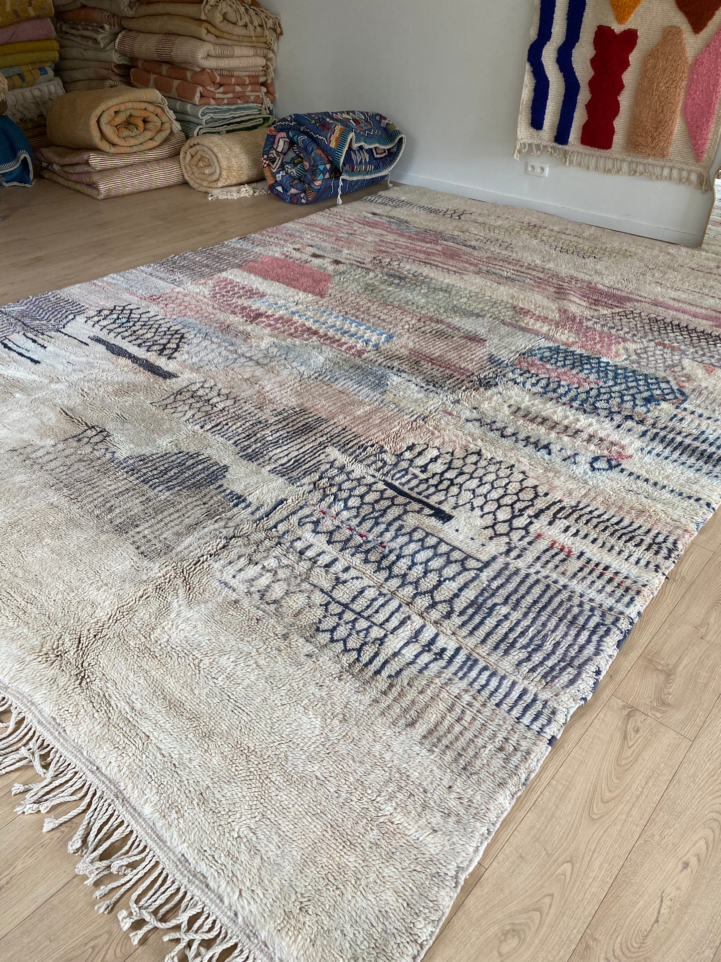 Mrirt Moroccan Rug (979) 426x314cm - New Bohemian