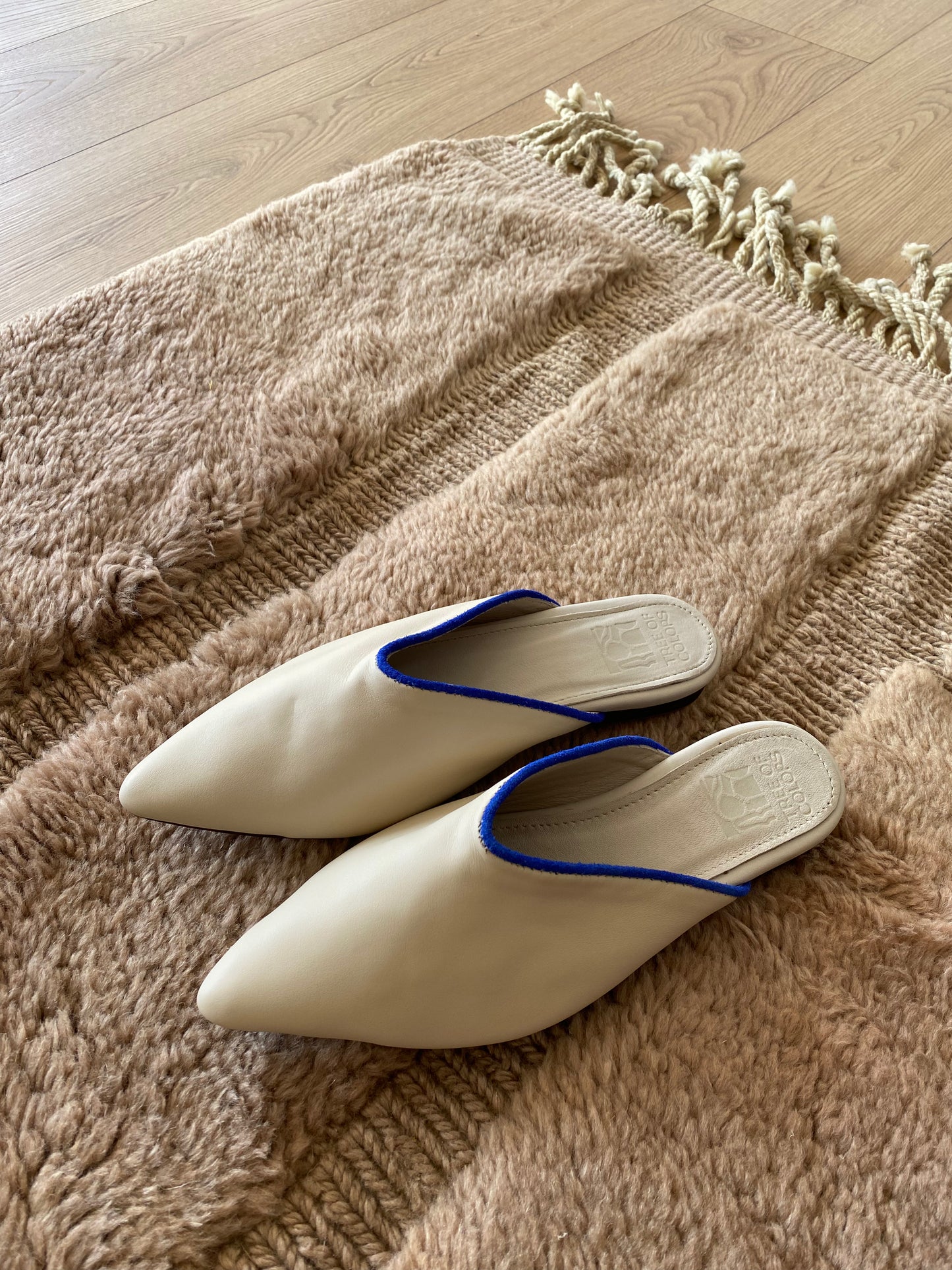 Leather Babouche Mules - Limited edition