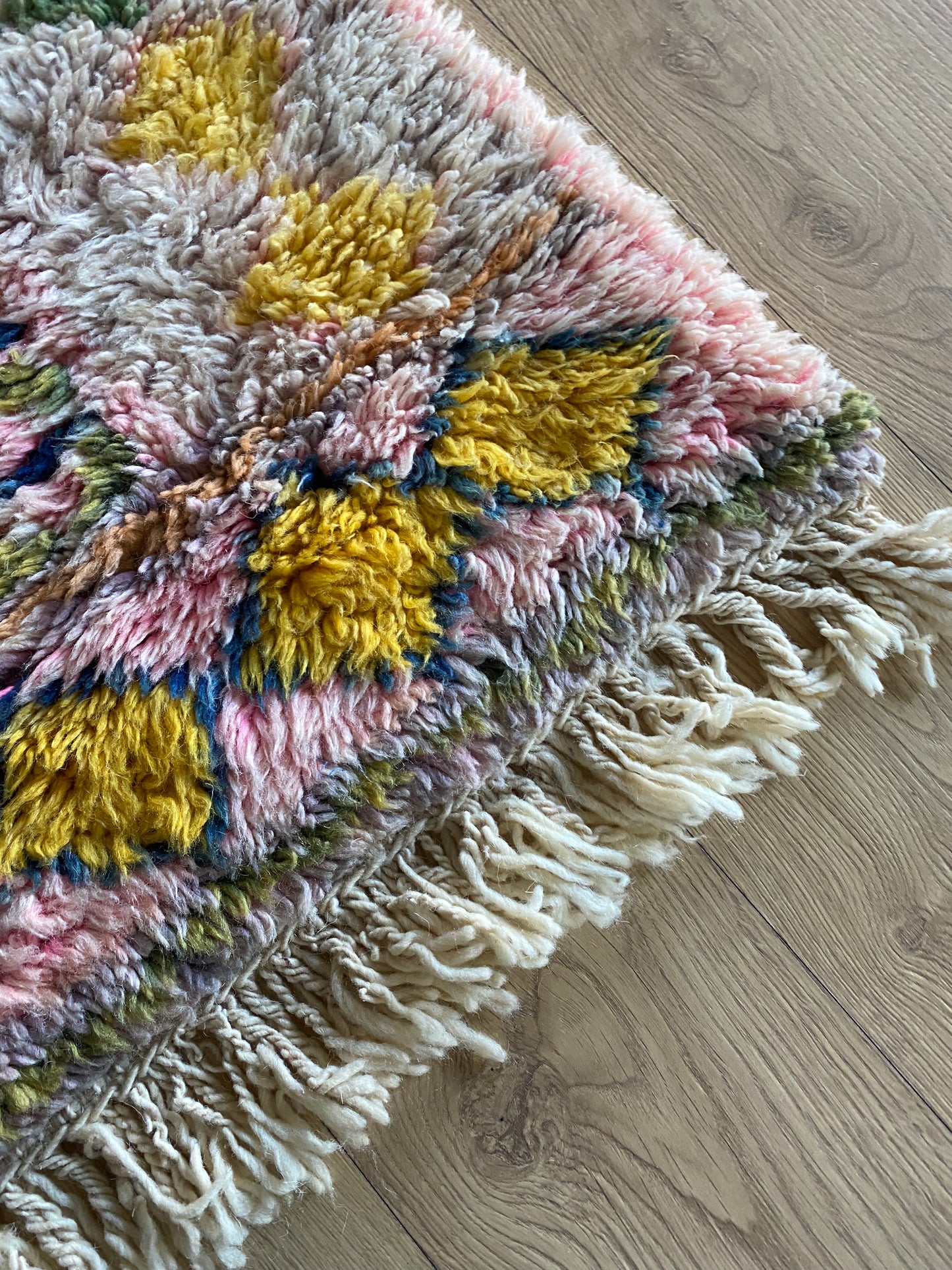 Beni Ouarain Marokkaans kleurrijk tapijt (1018) 304x203cm - Taroudant