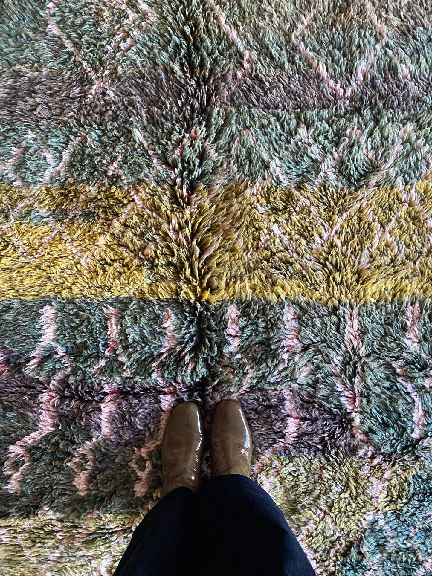 Beni Ouarain Marokkaans kleurrijk tapijt (1009) 263x167cm - Forest