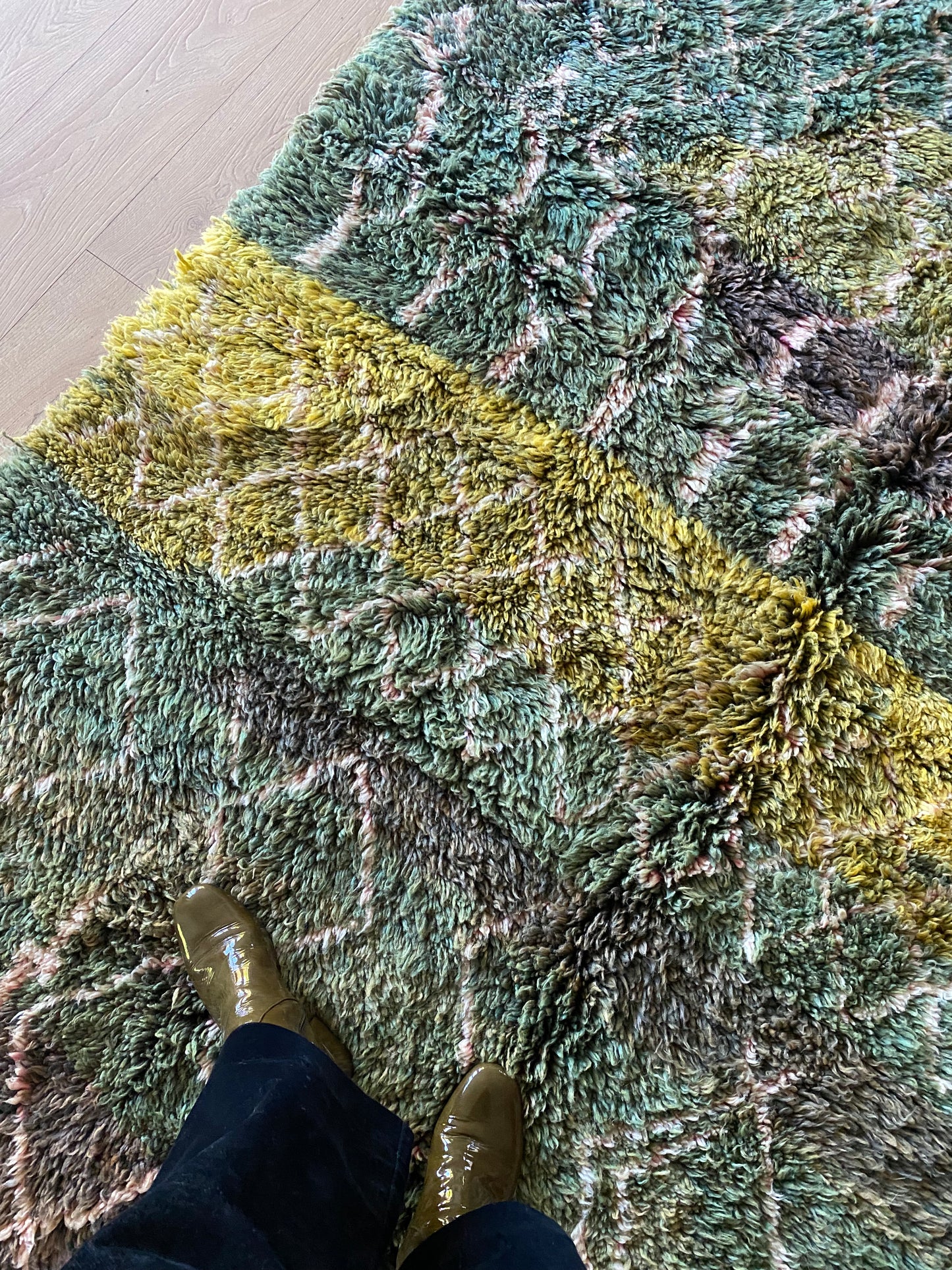 Beni Ouarain Marokkaans kleurrijk tapijt (1009) 263x167cm - Forest