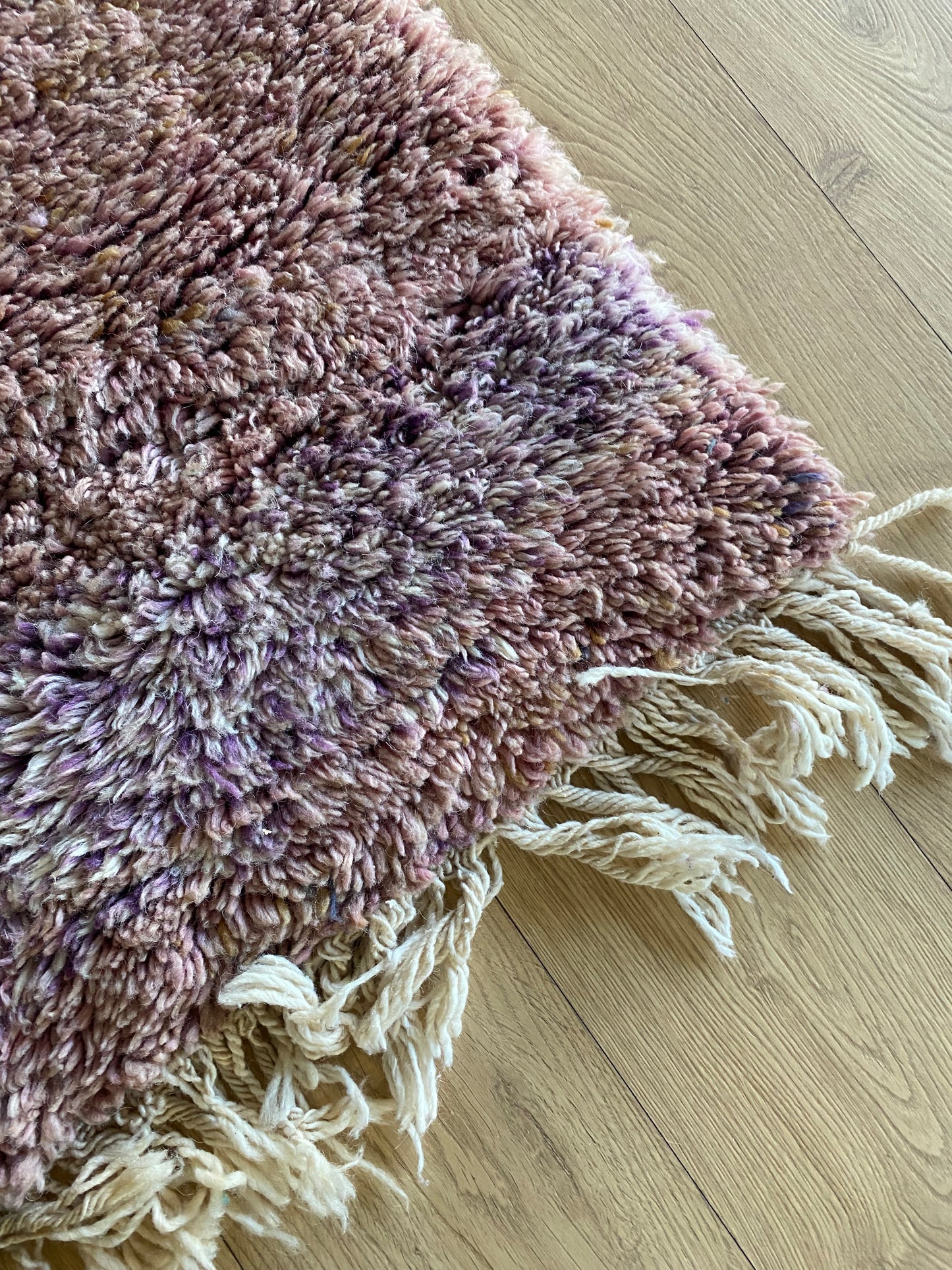 Beni Ouarain Marokkaans kleurrijk tapijt (1021) 295x196cm - Dusk