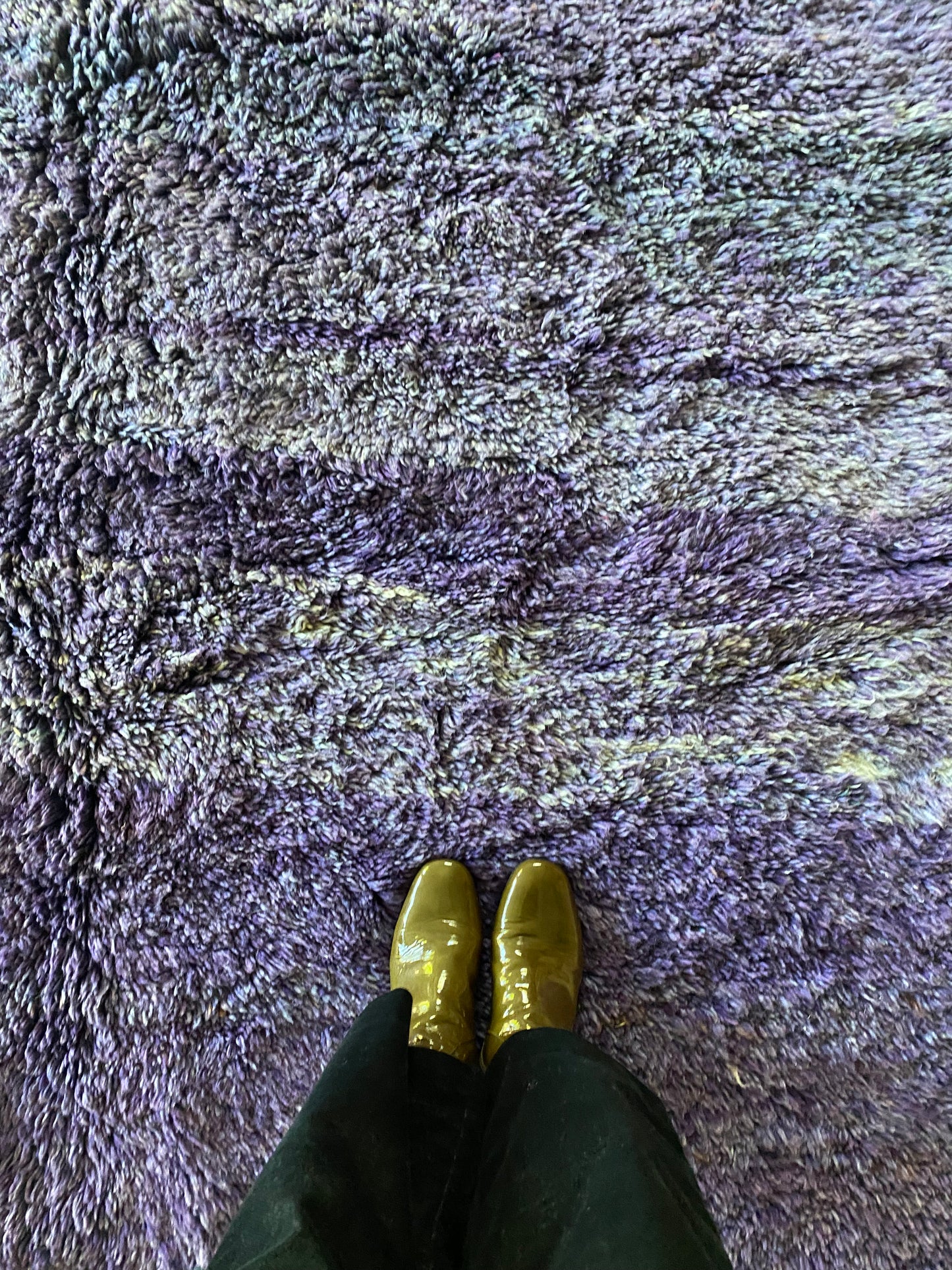 Beni Ouarain Marokkaans kleurrijk tapijt (1021) 295x196cm - Dusk