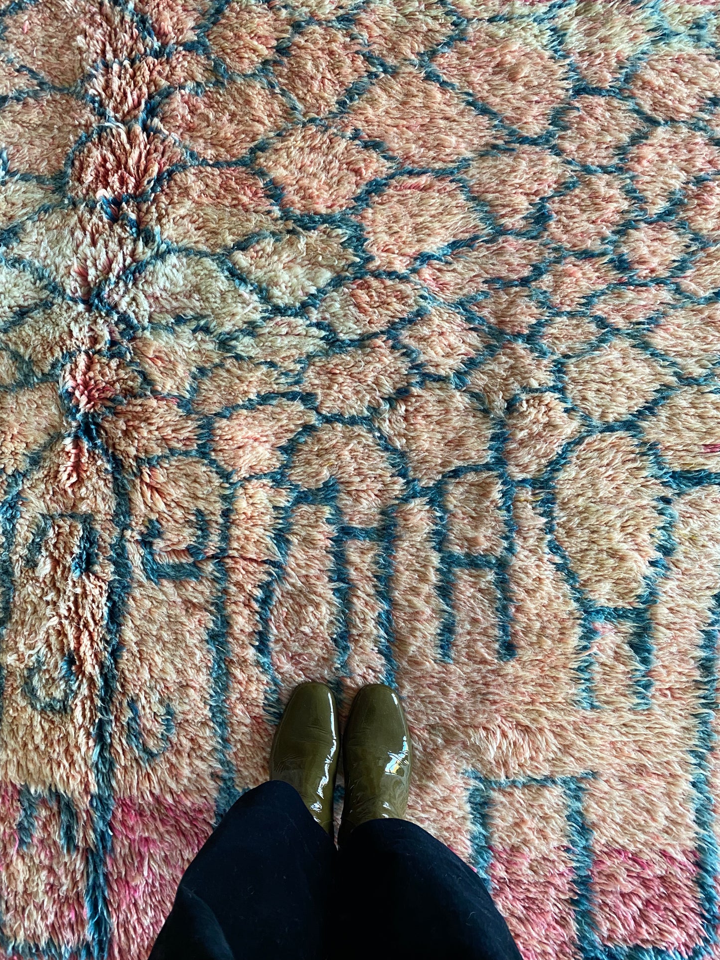 Tapis Beni Ouarain coloré (1027) 347x211cm - Sweet Dreams