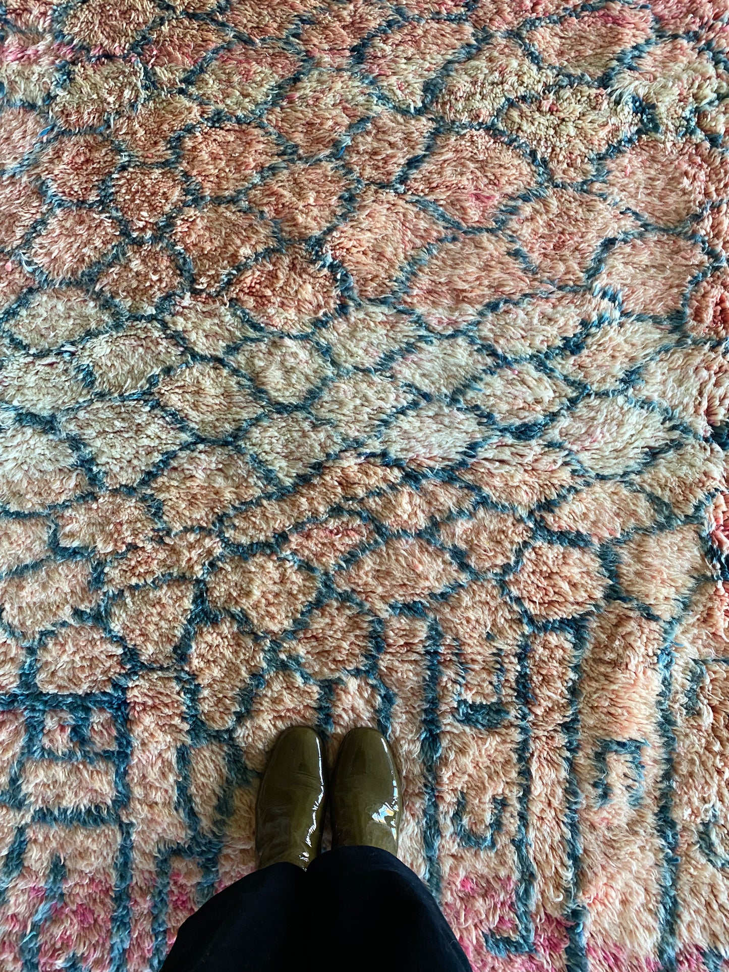 Tapis Beni Ouarain coloré (1027) 347x211cm - Sweet Dreams