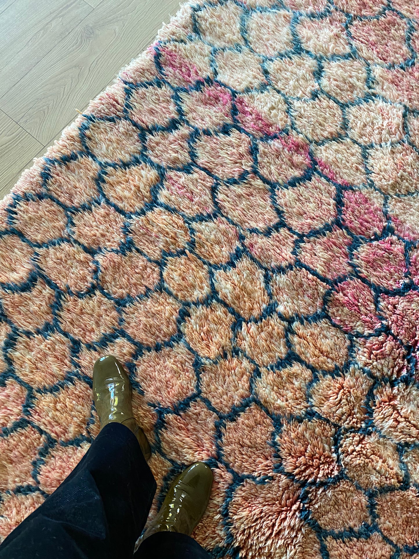 Tapis Beni Ouarain coloré (1027) 347x211cm - Sweet Dreams